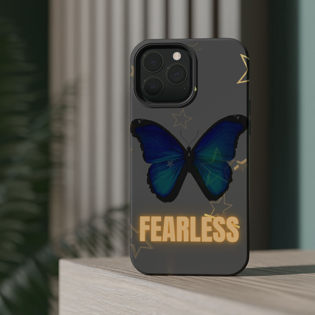 Fearless Butterfly Magnetic Phone Case - Bold and Inspirational Design