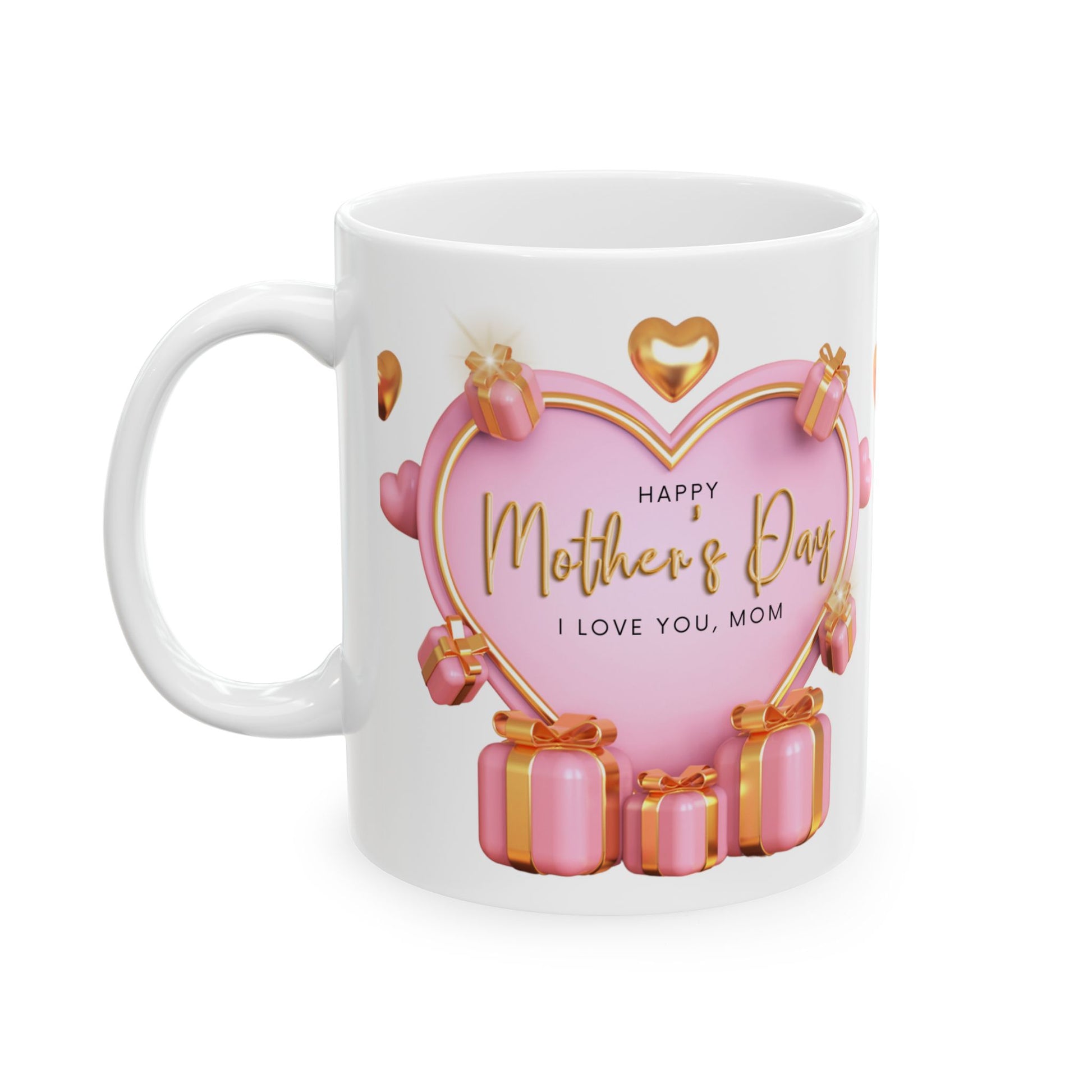 Colorful Mother's Day Ceramic Mug - Perfect Gift for Mom
