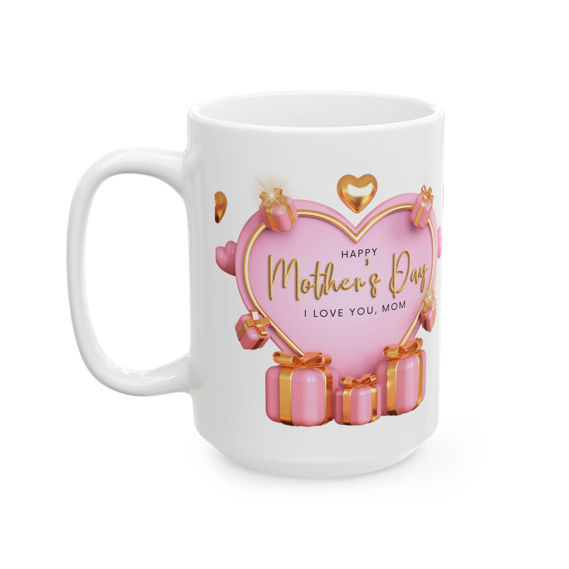 Colorful Mother's Day Ceramic Mug - Perfect Gift for Mom