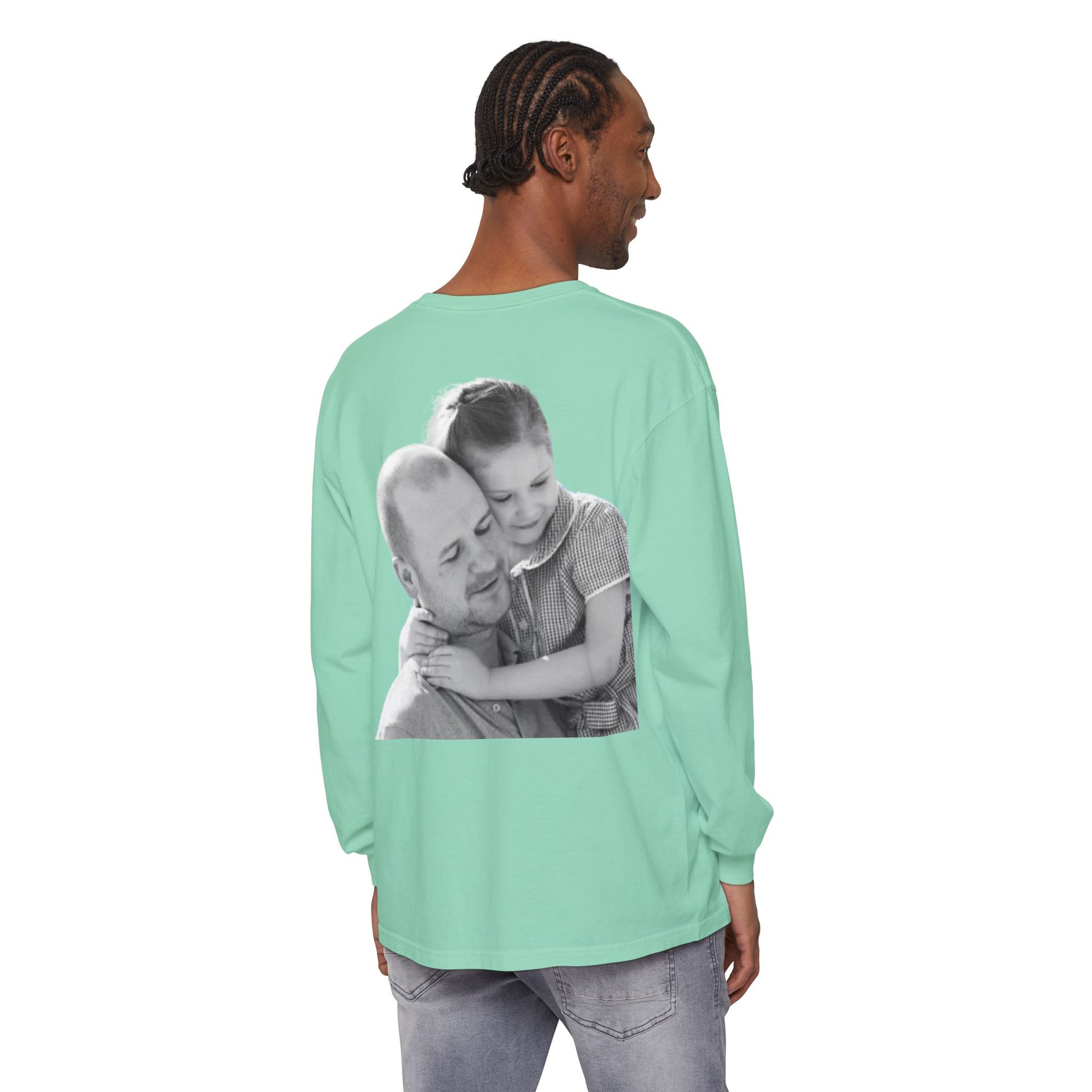 Unisex Garment-dyed Long Sleeve T-Shirt