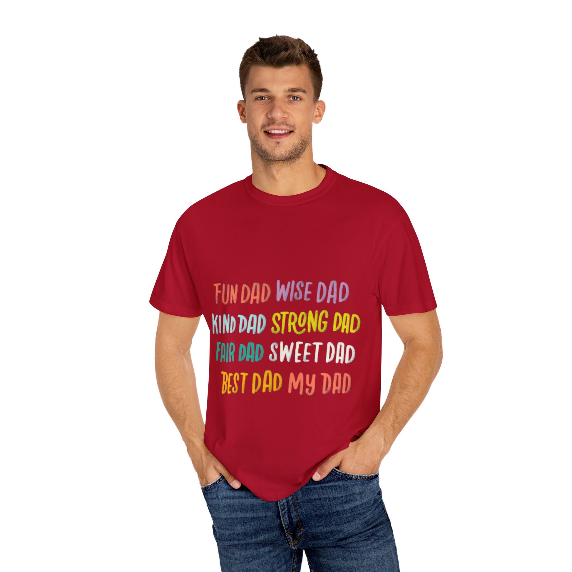 Happy Father's Day Unisex T-Shirt - Celebrating 'Fun Dad', 'Wise Dad', and More!