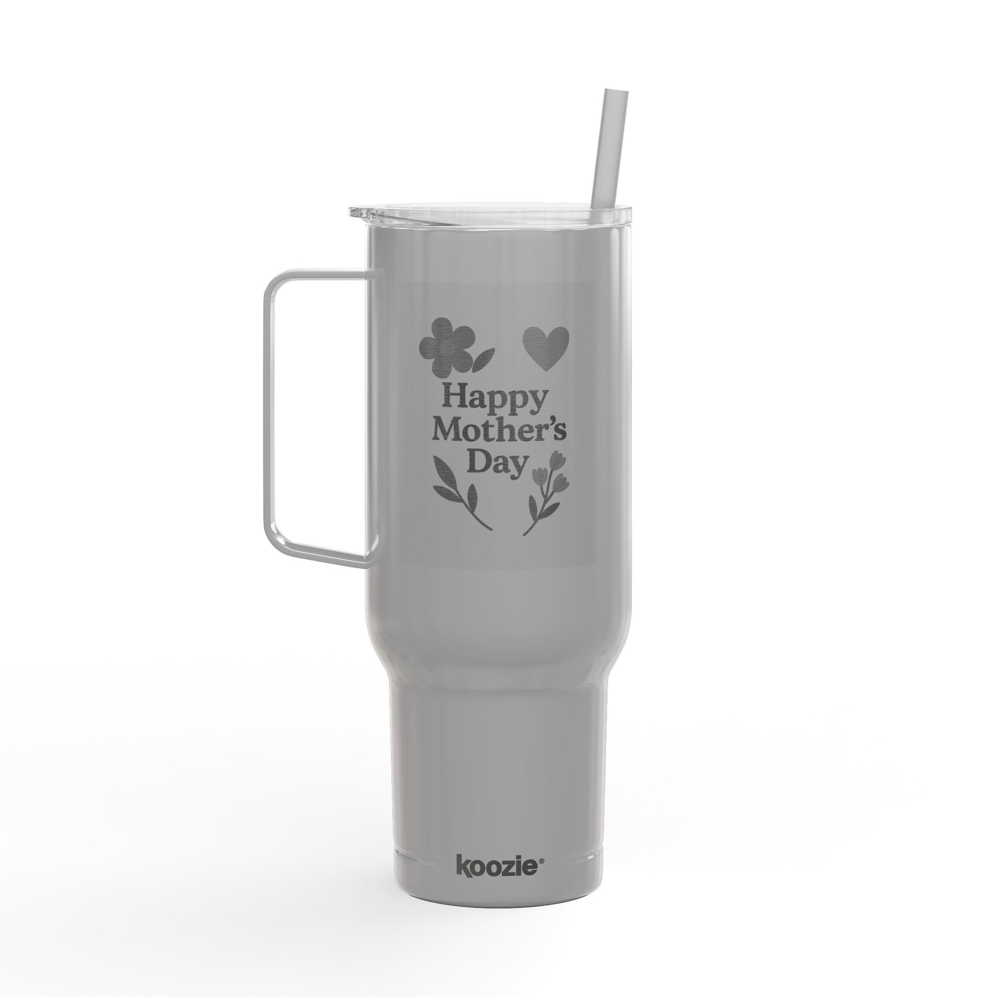 Happy Mother's Day Insulated Tumbler - 40oz with Lid & Straw
