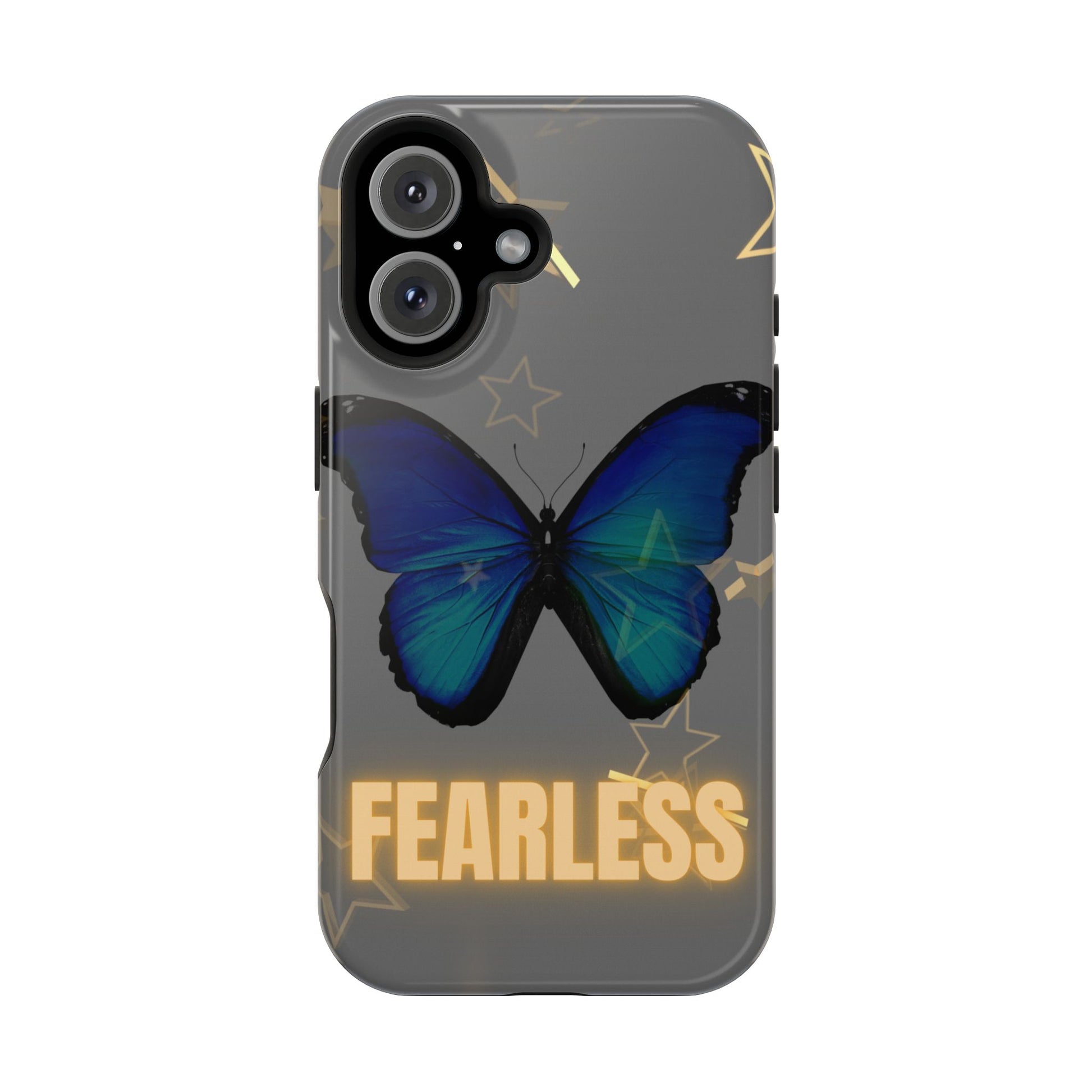 Fearless Butterfly Magnetic Phone Case - Bold and Inspirational Design