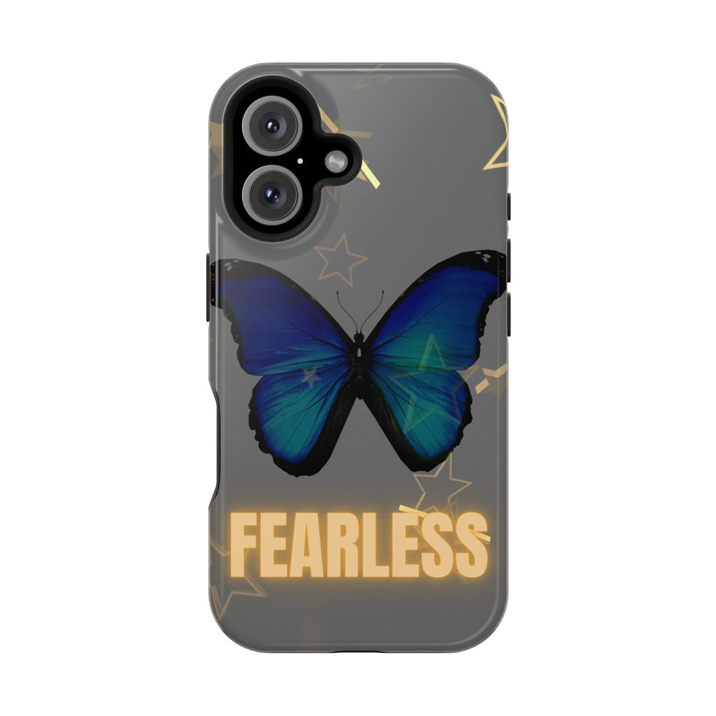 Fearless Butterfly Magnetic Phone Case - Bold and Inspirational Design