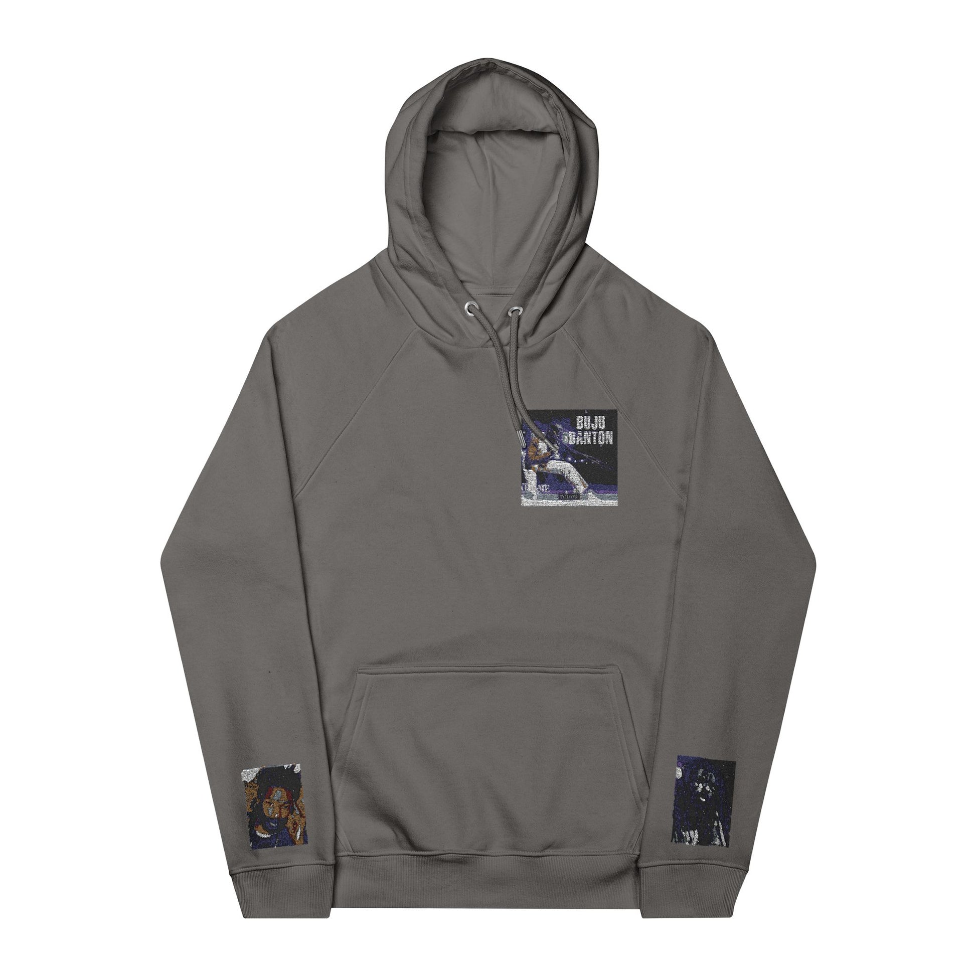 Unisex Eco Raglan Hoodie (Embroidery)