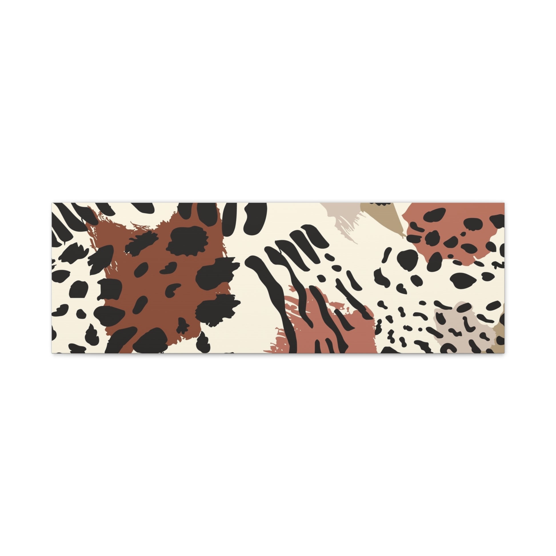 Abstract Animal Print Canvas Art - Modern Home Decor