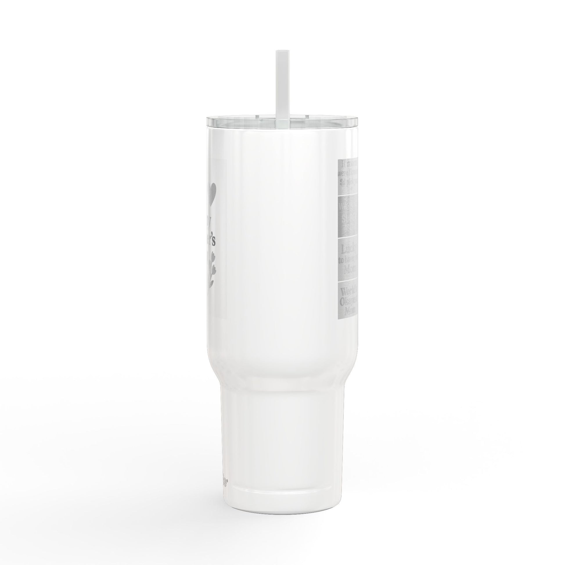 Happy Mother's Day Insulated Tumbler - 40oz with Lid & Straw