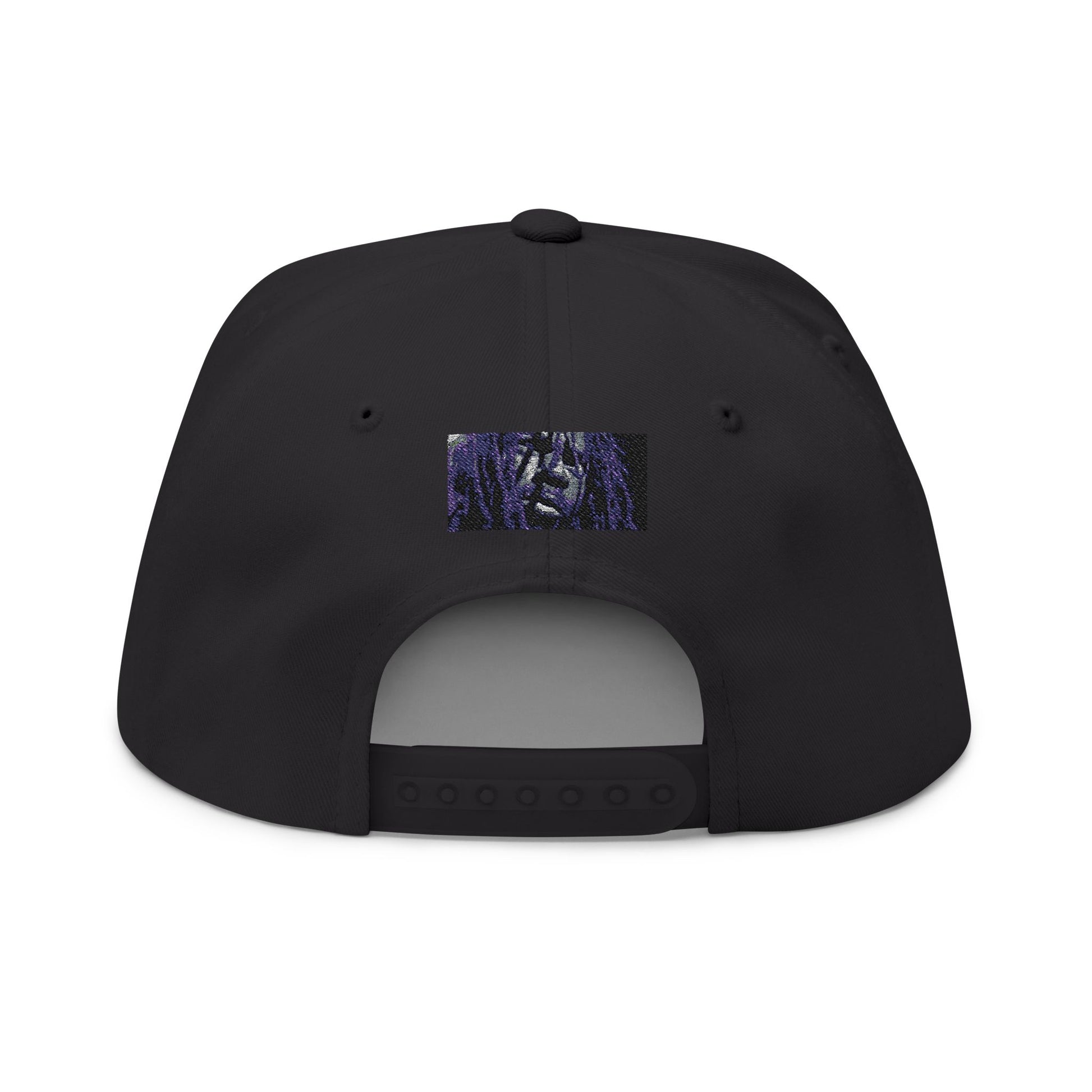 Embroidered Flat Bill Cap - Statement Hat for Women, Casual Style, Gift for Her, Trendy Accessory, Unique Fashion Statement