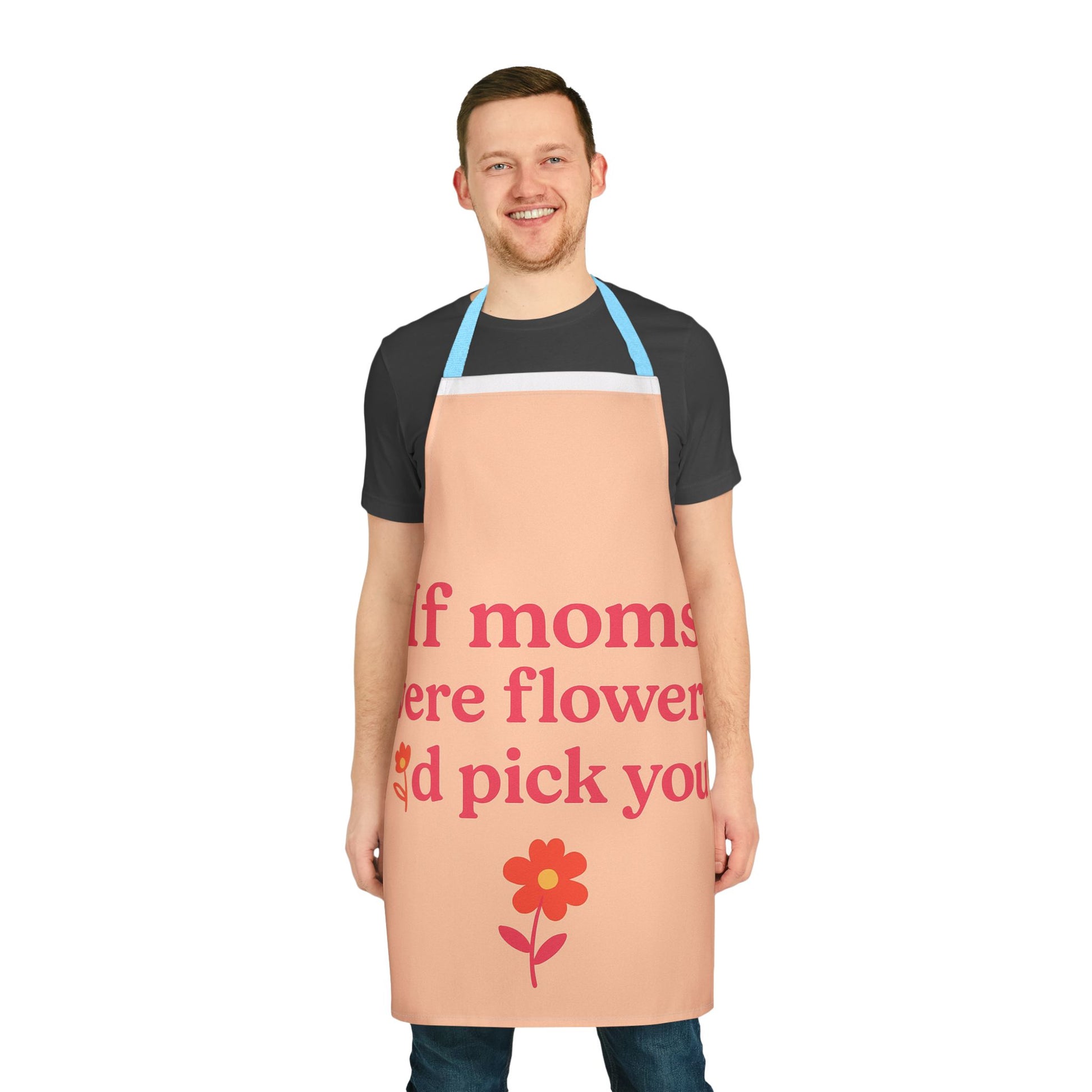 Floral Quote Apron – Perfect Gift for Moms