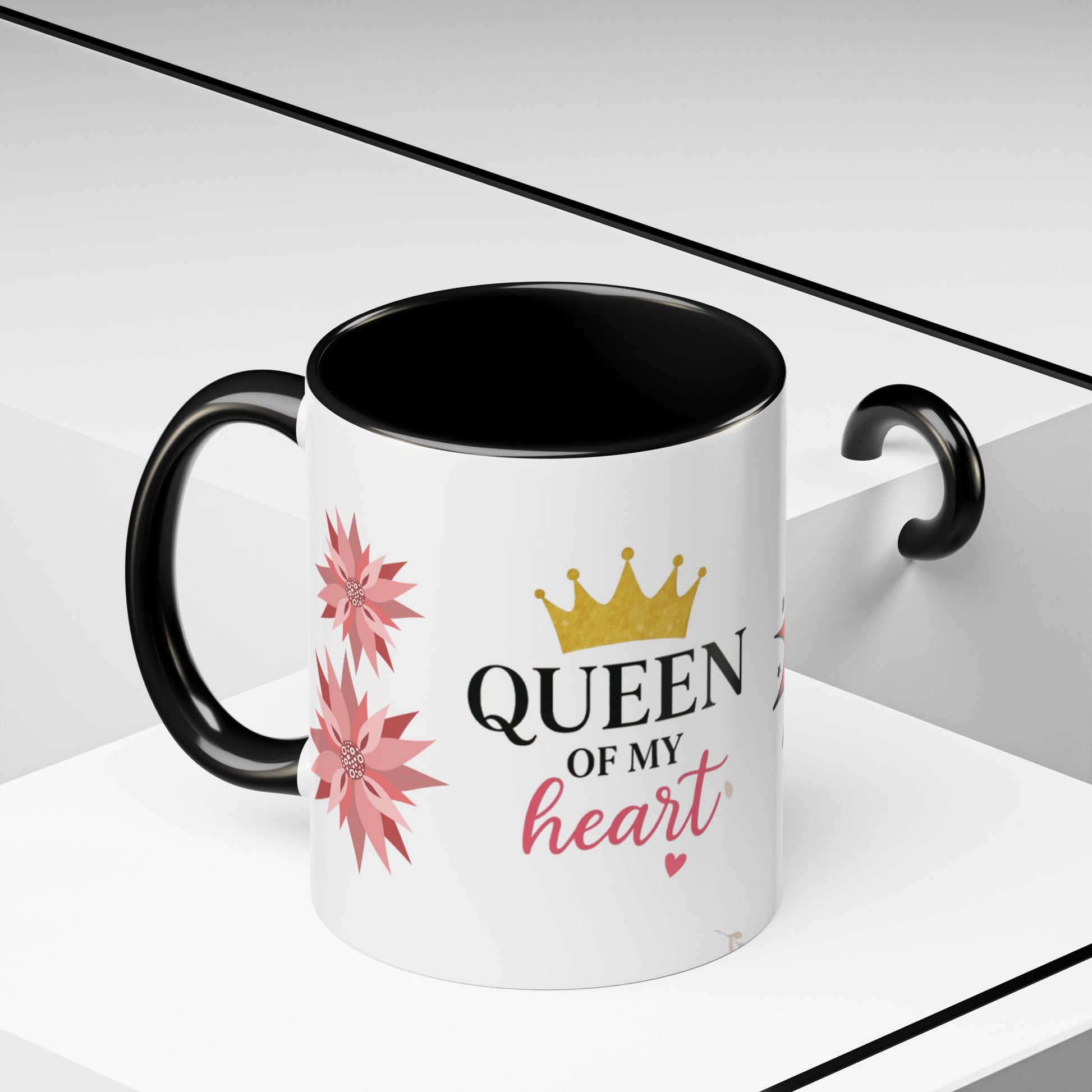 Super Mom Accent Coffee Mug - Perfect Gift for Mother's Day & Birthdays