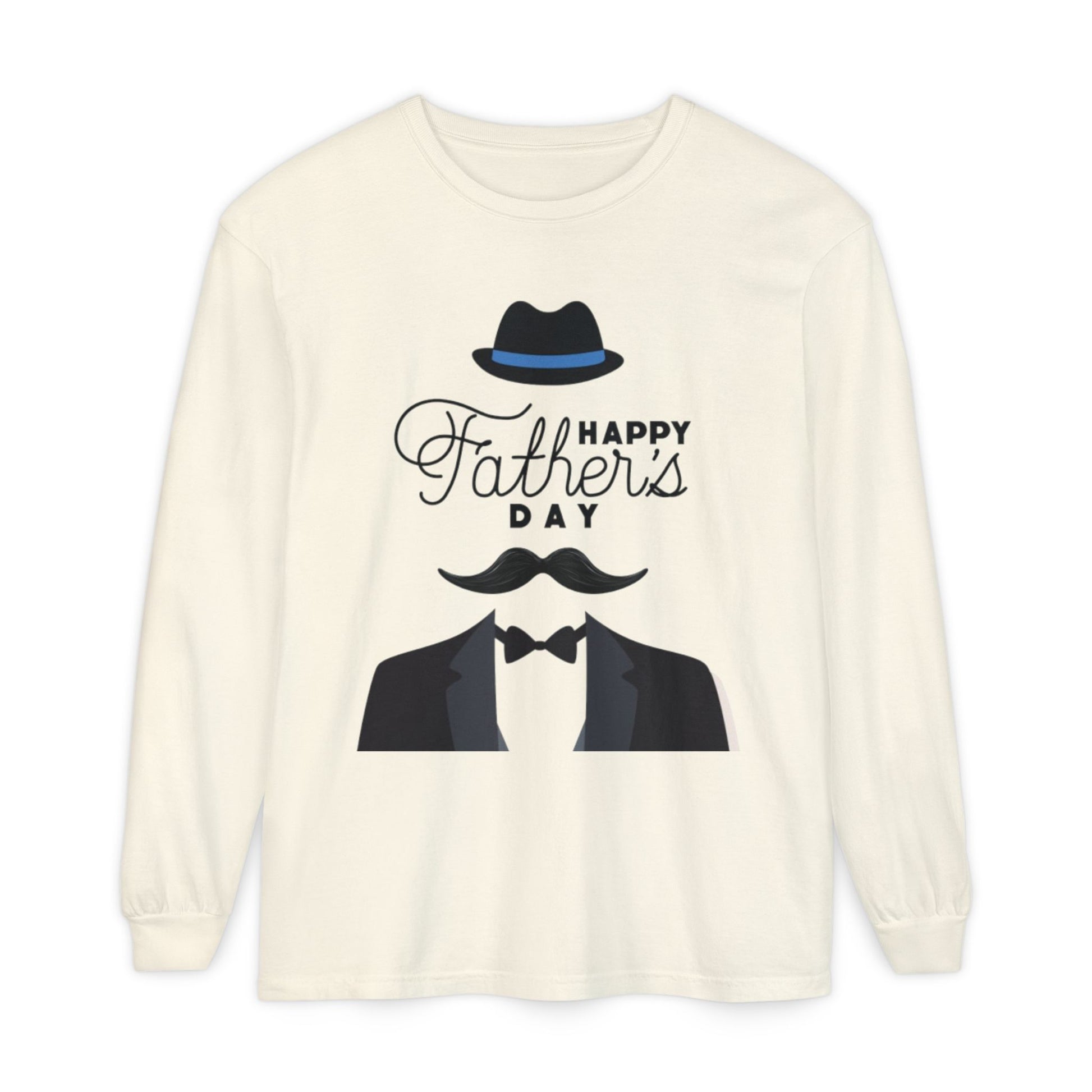 Unisex Garment-dyed Long Sleeve T-Shirt