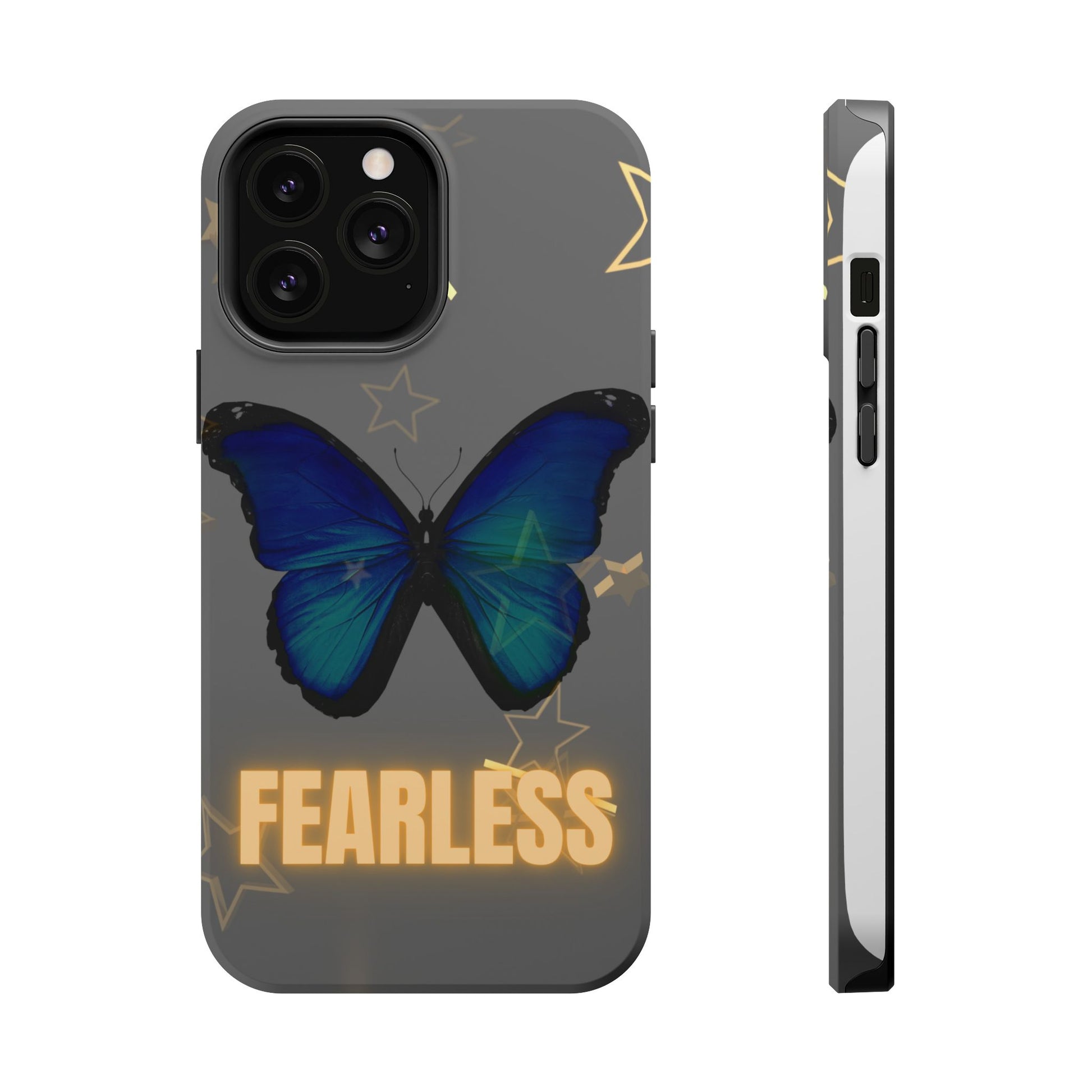 Fearless Butterfly Magnetic Phone Case - Bold and Inspirational Design