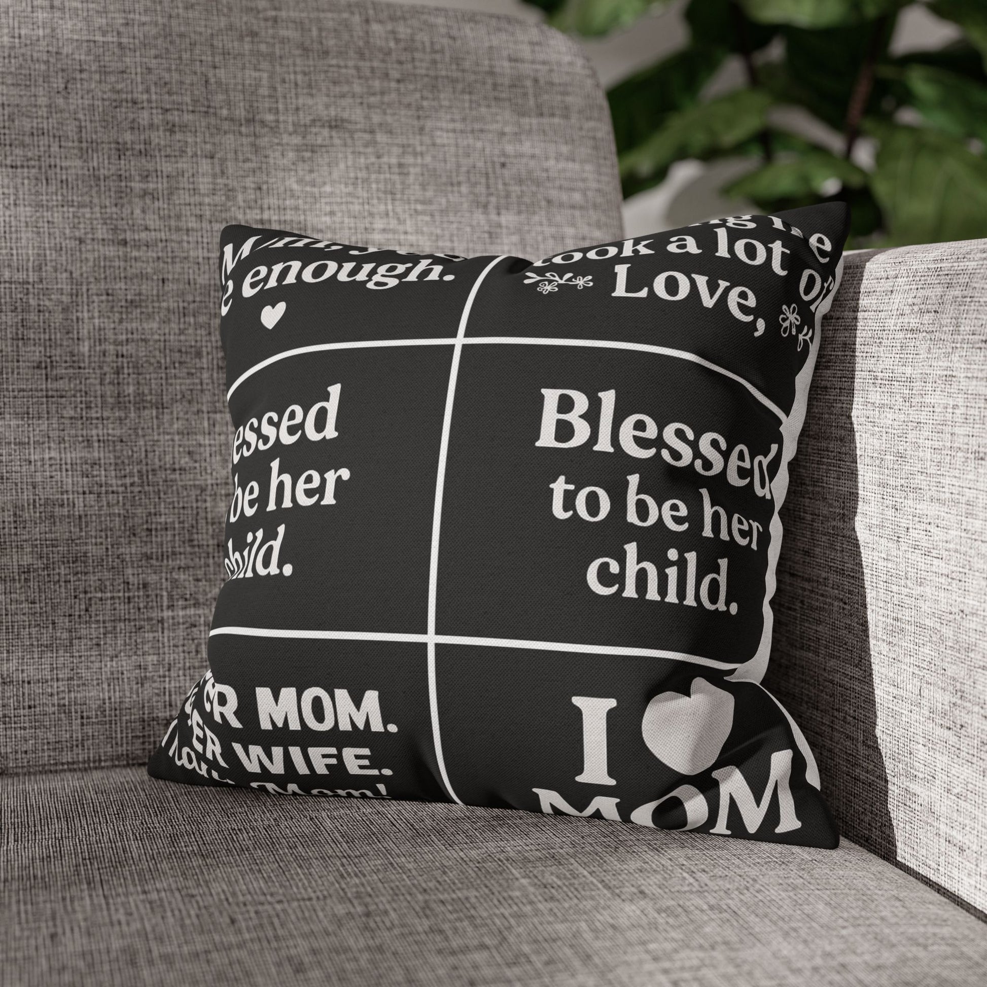Inspirational Mom Pillowcase - Perfect Gift for Mother's Day & Celebrations