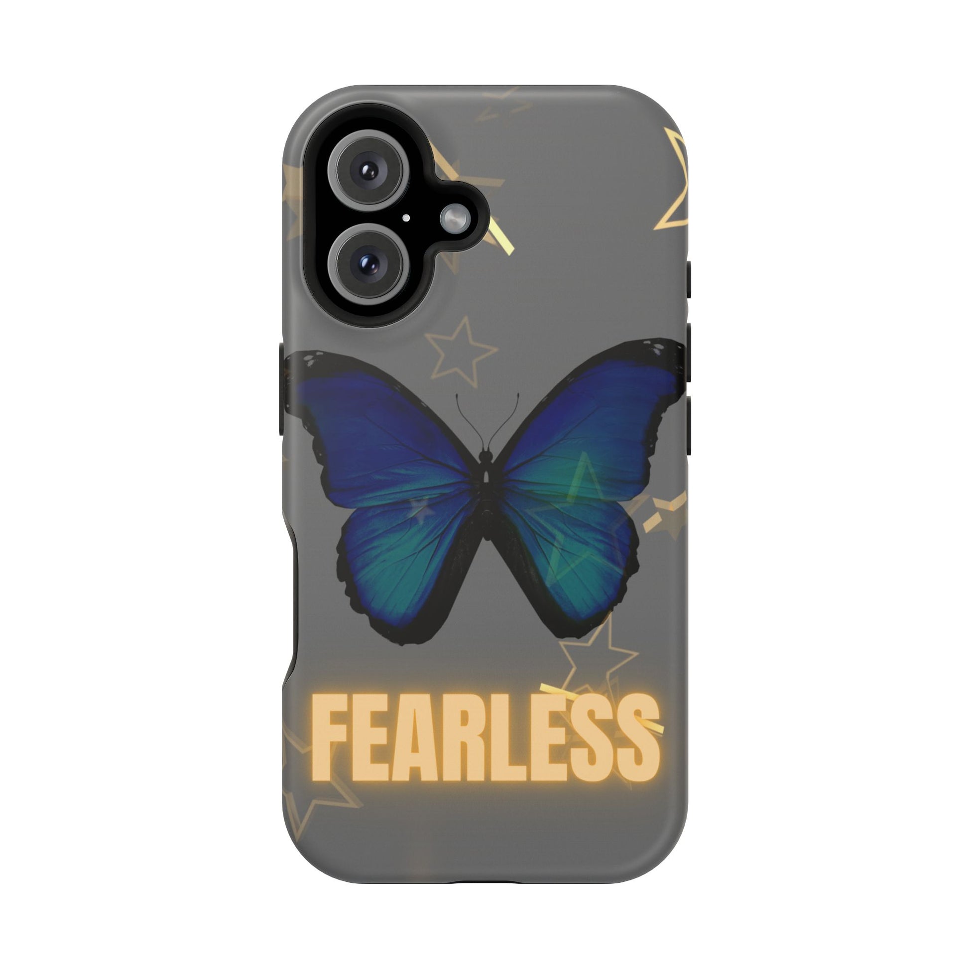 Fearless Butterfly Magnetic Phone Case - Bold and Inspirational Design