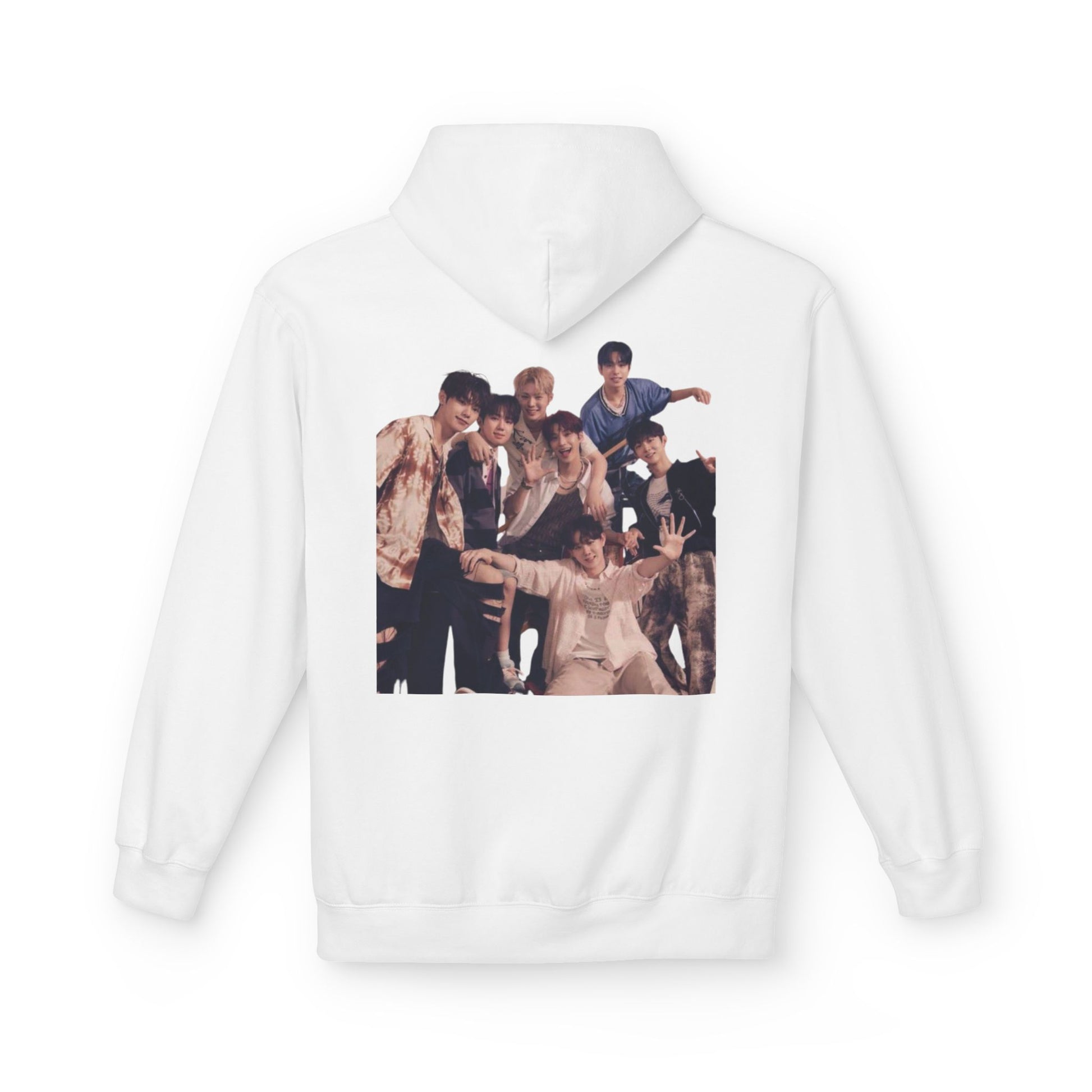 Unisex Midweight Softstyle Fleece Hoodie - Stylish Group Photo Design