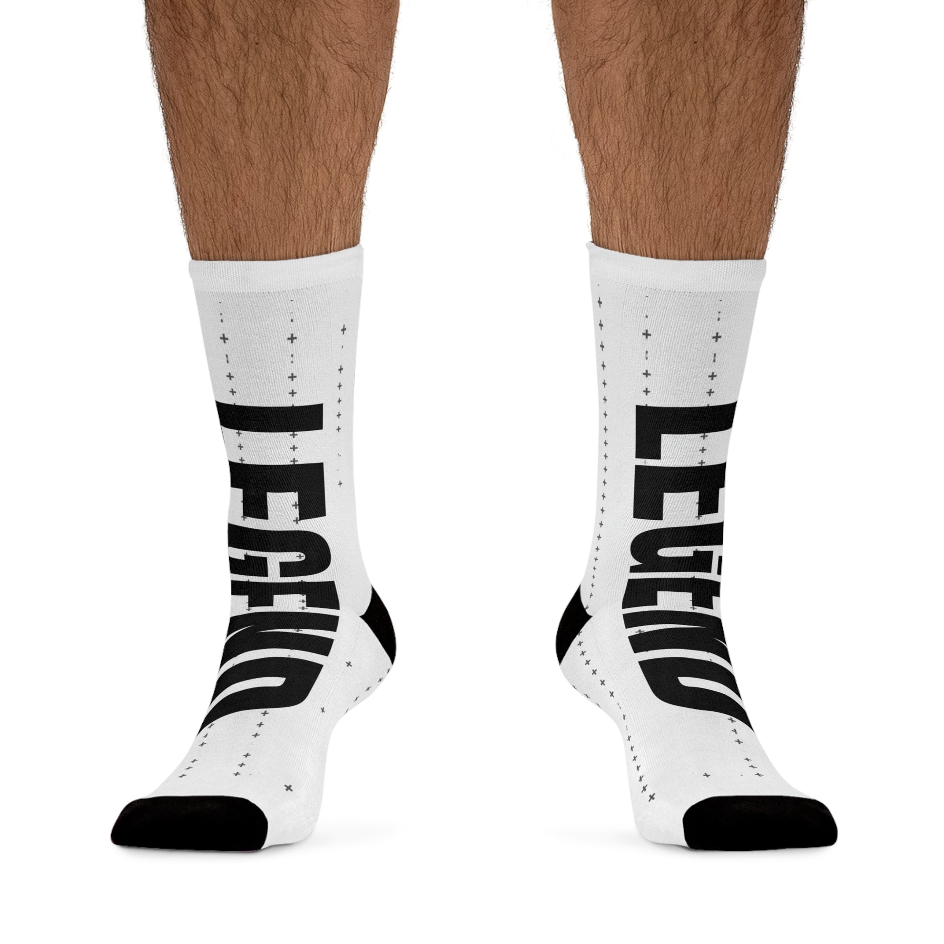 Legendary Recycled Poly Socks - Eco-Friendly, Stylish Footwear for Everyday Heroes