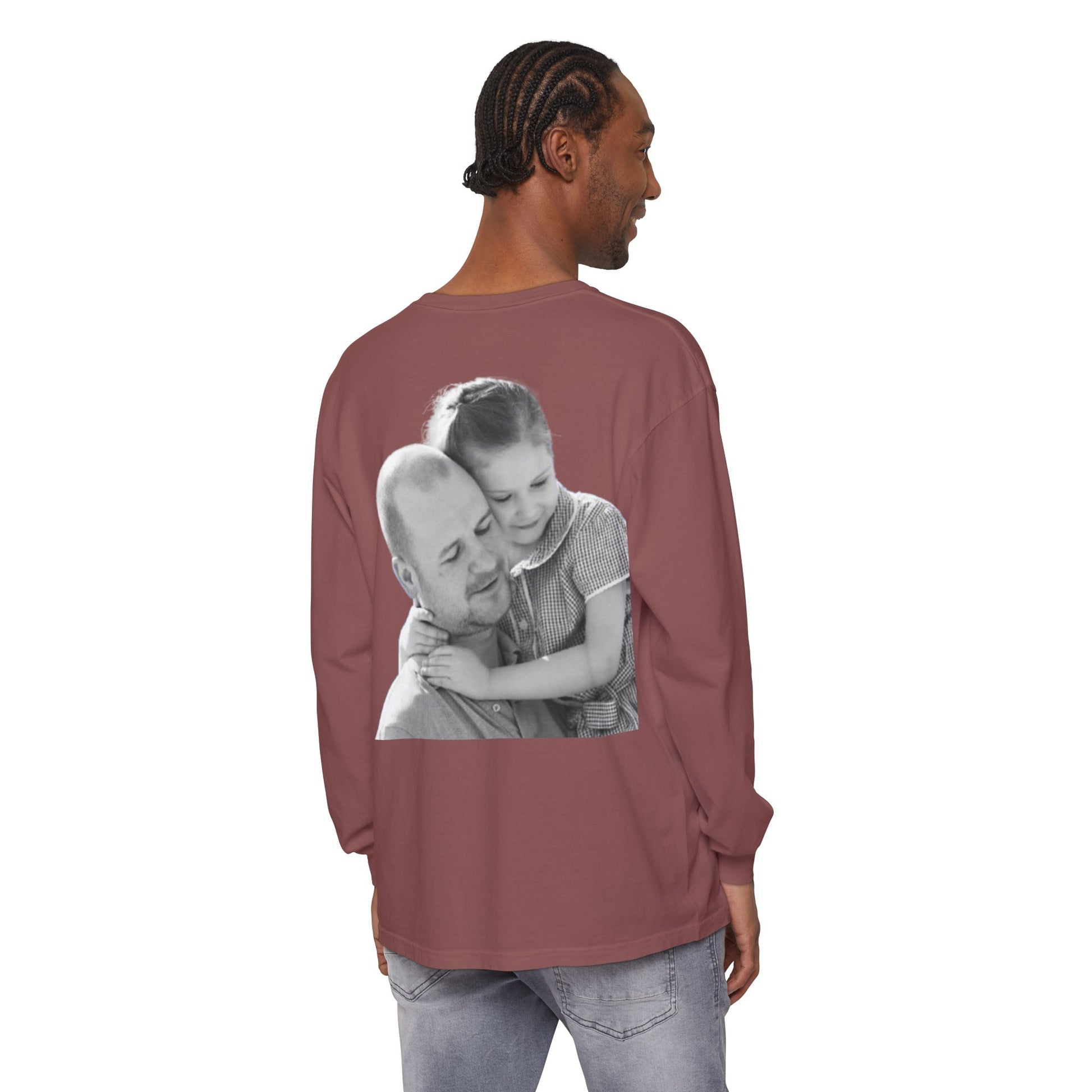 Unisex Garment-dyed Long Sleeve T-Shirt