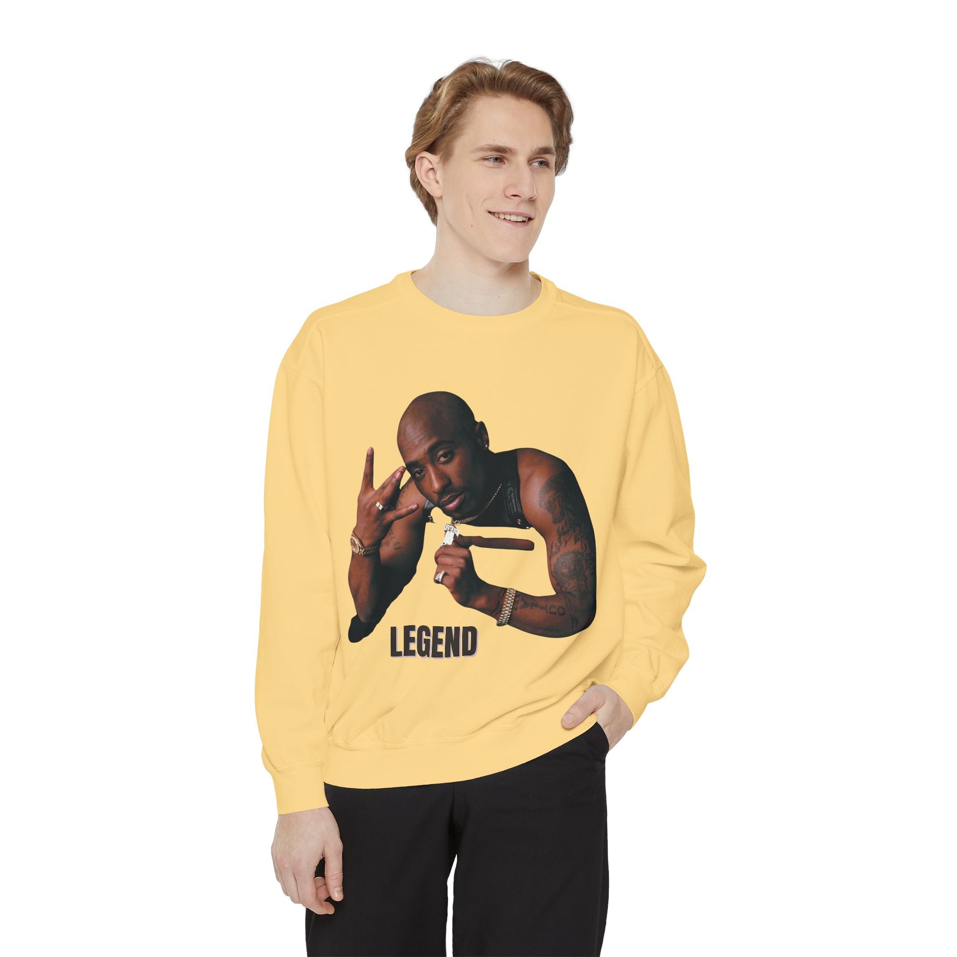Unisex Garment-Dyed Sweatshirt