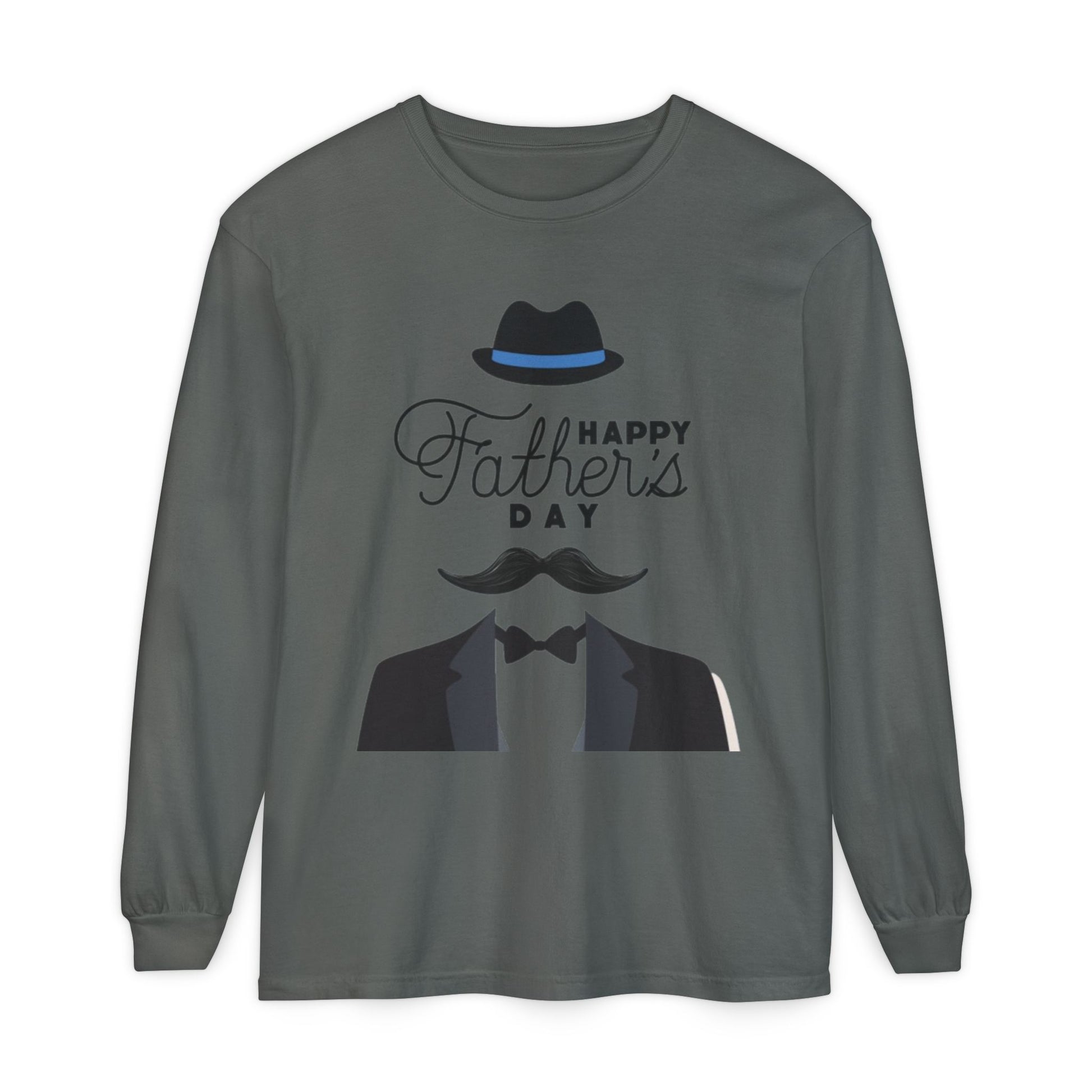 Unisex Garment-dyed Long Sleeve T-Shirt