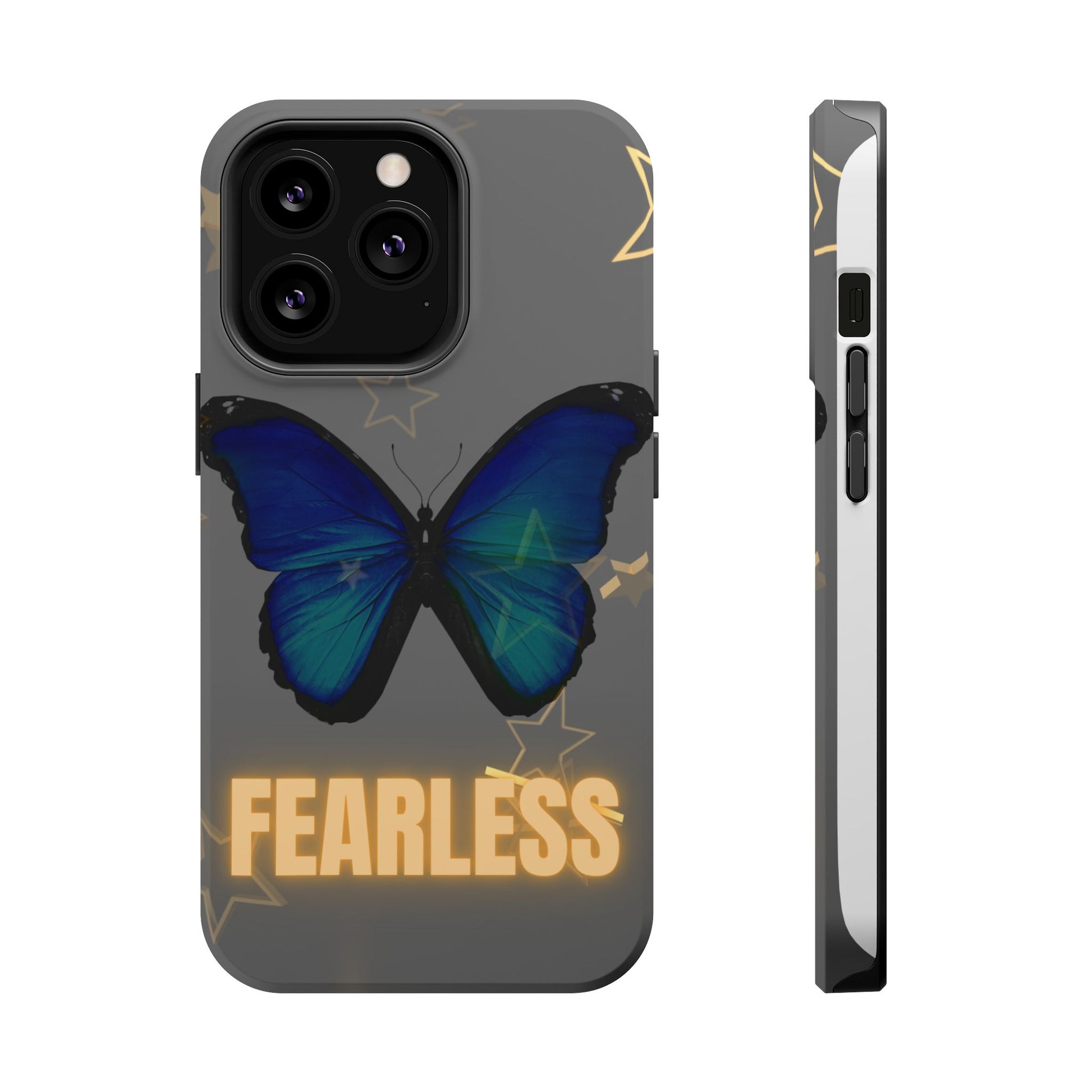 Fearless Butterfly Magnetic Phone Case - Bold and Inspirational Design