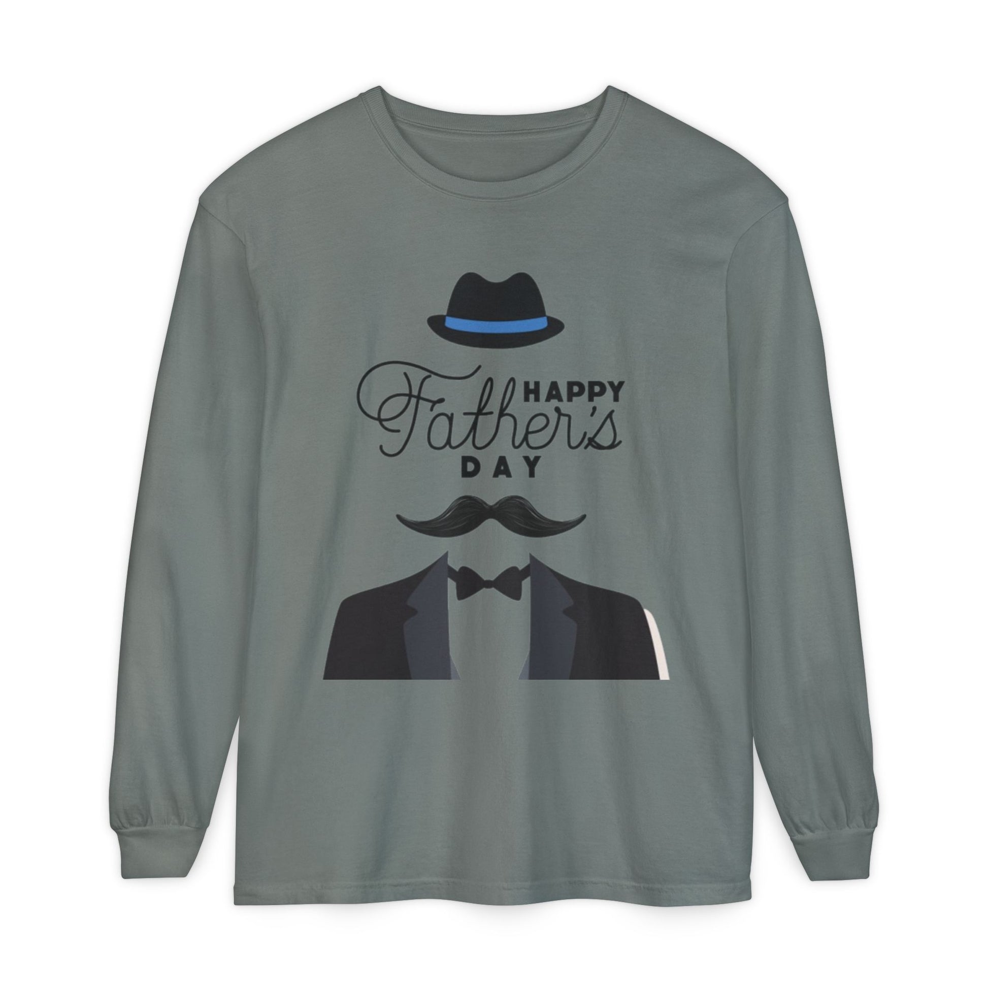 Unisex Garment-dyed Long Sleeve T-Shirt