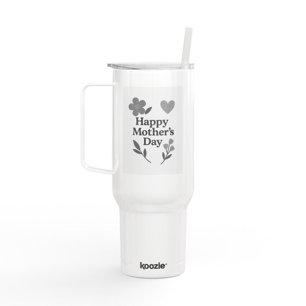 Happy Mother's Day Insulated Tumbler - 40oz with Lid & Straw