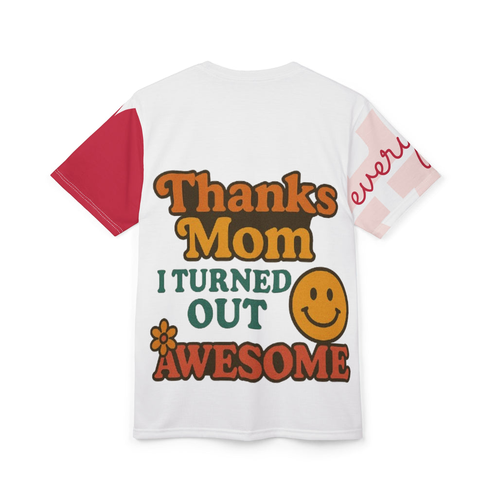 Mom Mode Unisex Cut & Sew Tee - 24/7 Love, No Days Off - Perfect Gift for Moms