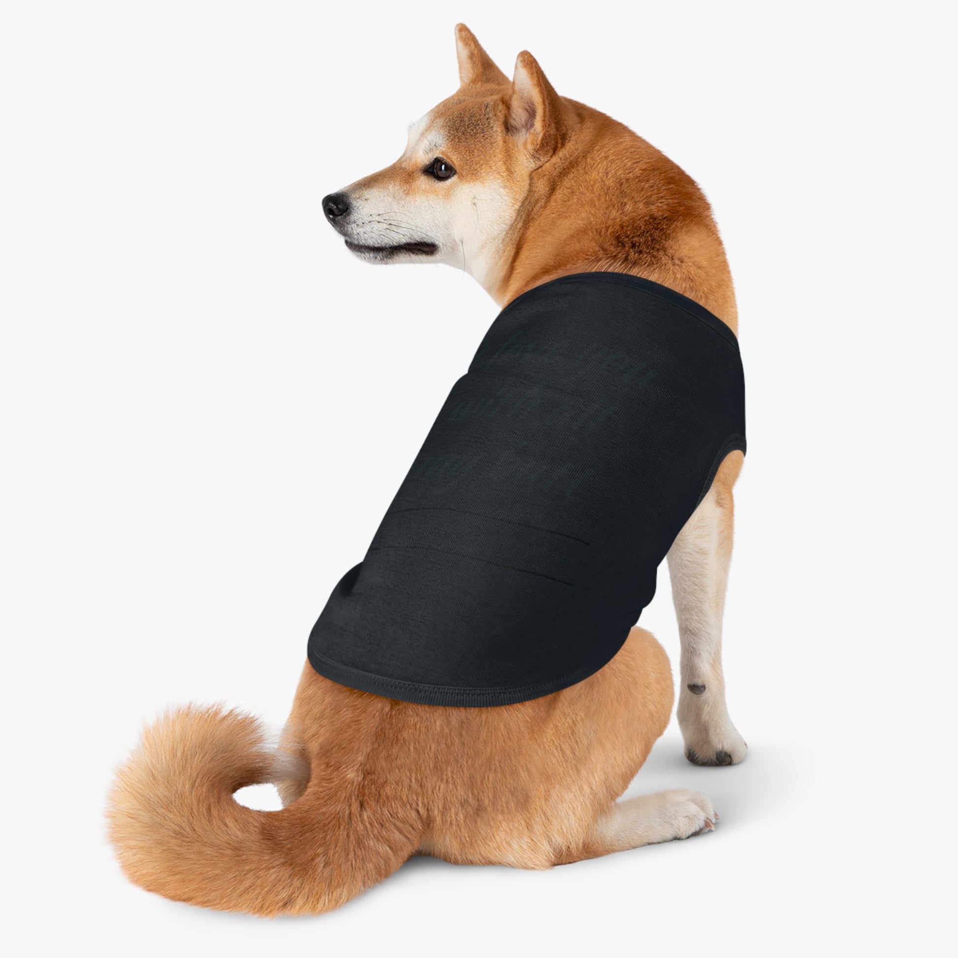 Funny Pet Tank Top - "I Love You with All My Butt"