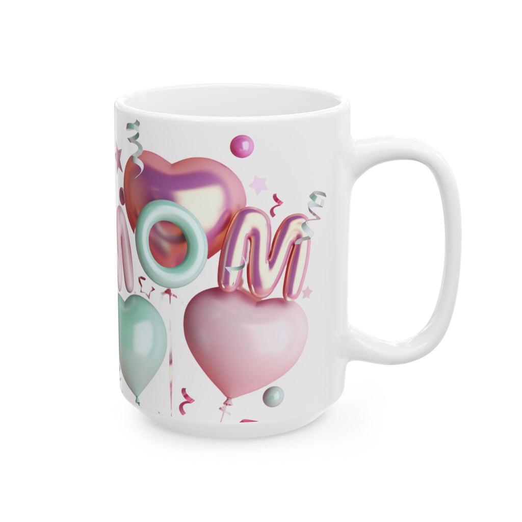 Colorful Mother's Day Ceramic Mug - Perfect Gift for Mom