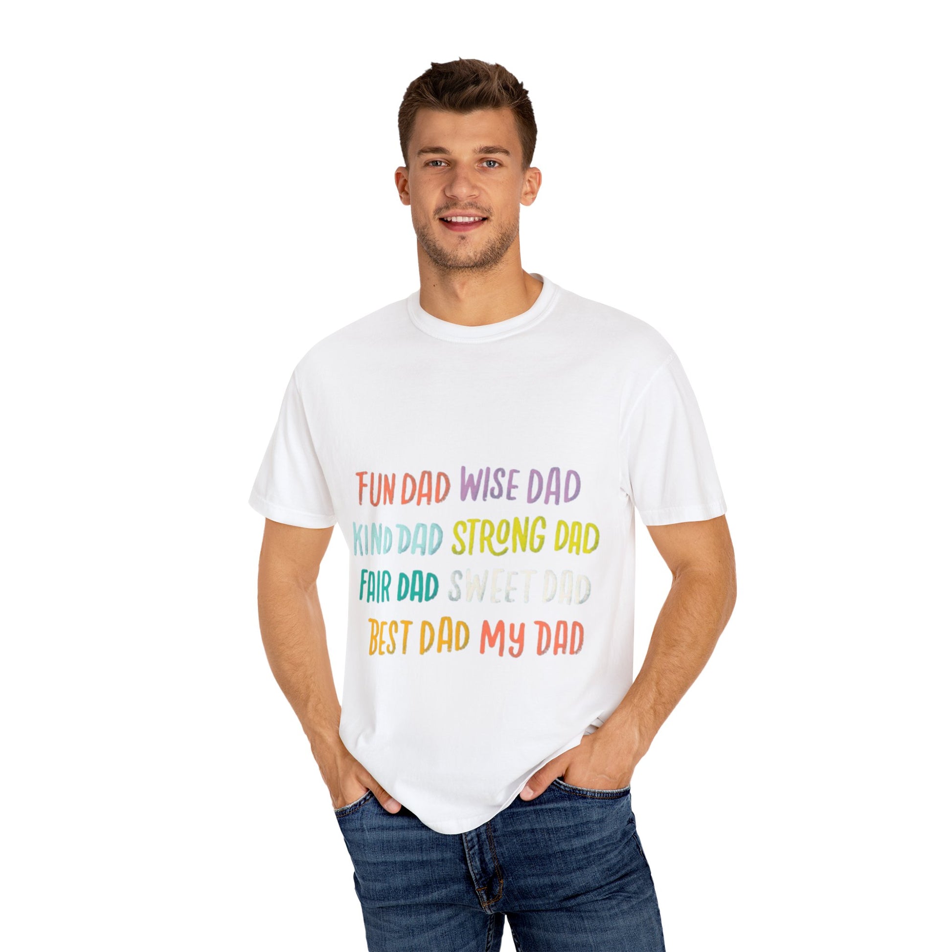 Happy Father's Day Unisex T-Shirt - Celebrating 'Fun Dad', 'Wise Dad', and More!