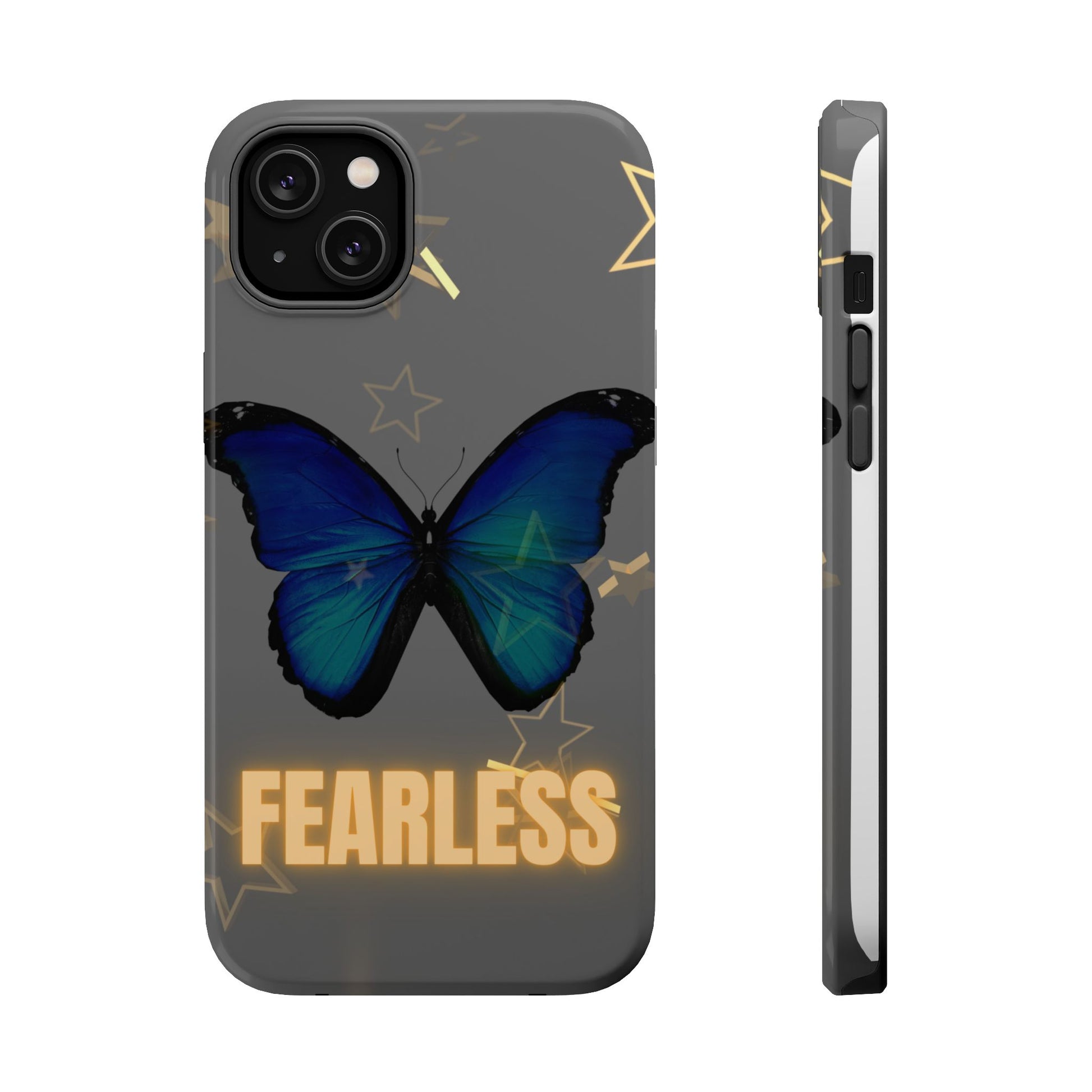 Fearless Butterfly Magnetic Phone Case - Bold and Inspirational Design