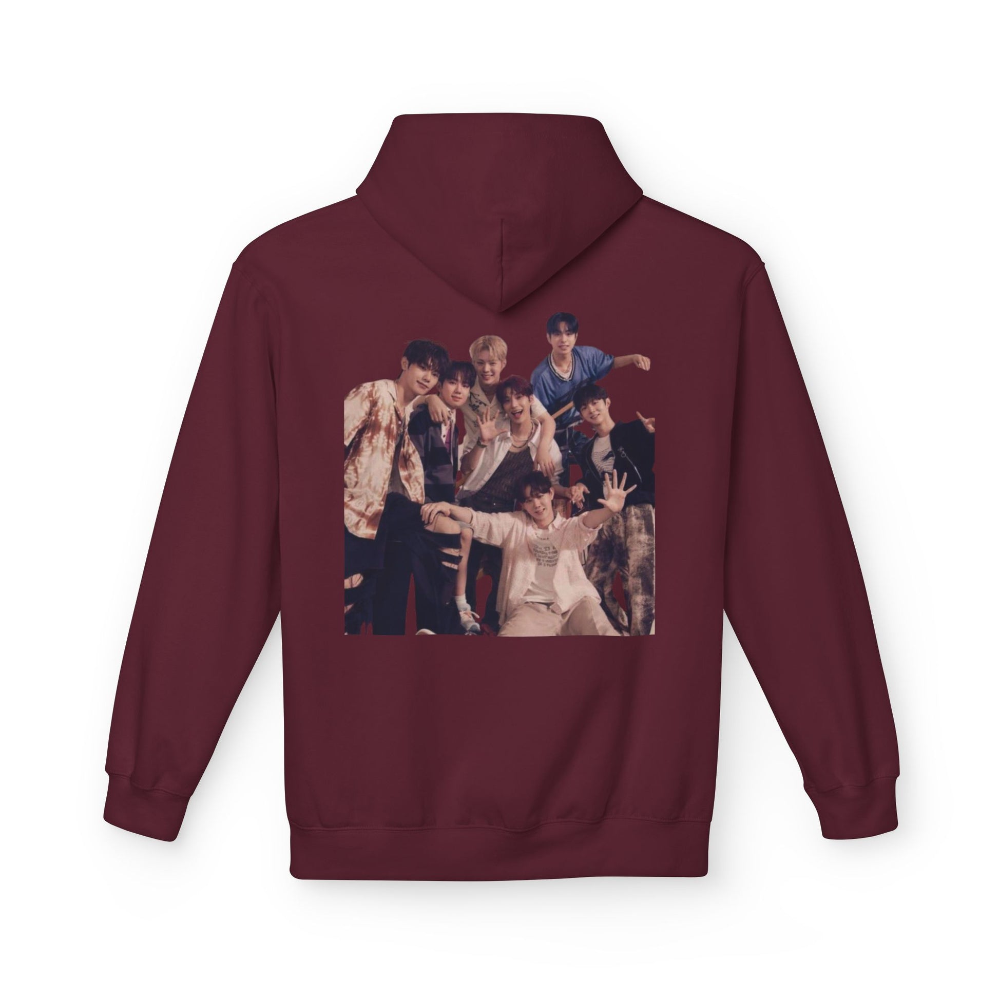 Unisex Midweight Softstyle Fleece Hoodie - Stylish Group Photo Design
