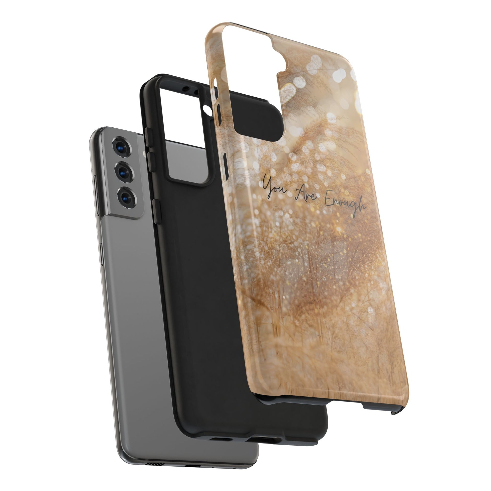 Inspirational Tough Phone Case – You Are Enough