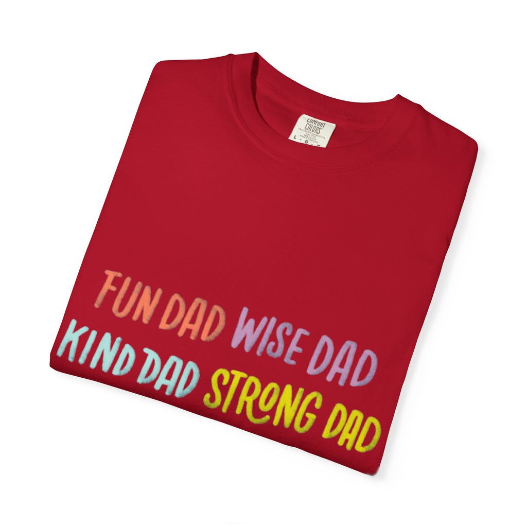 Happy Father's Day Unisex T-Shirt - Celebrating 'Fun Dad', 'Wise Dad', and More!
