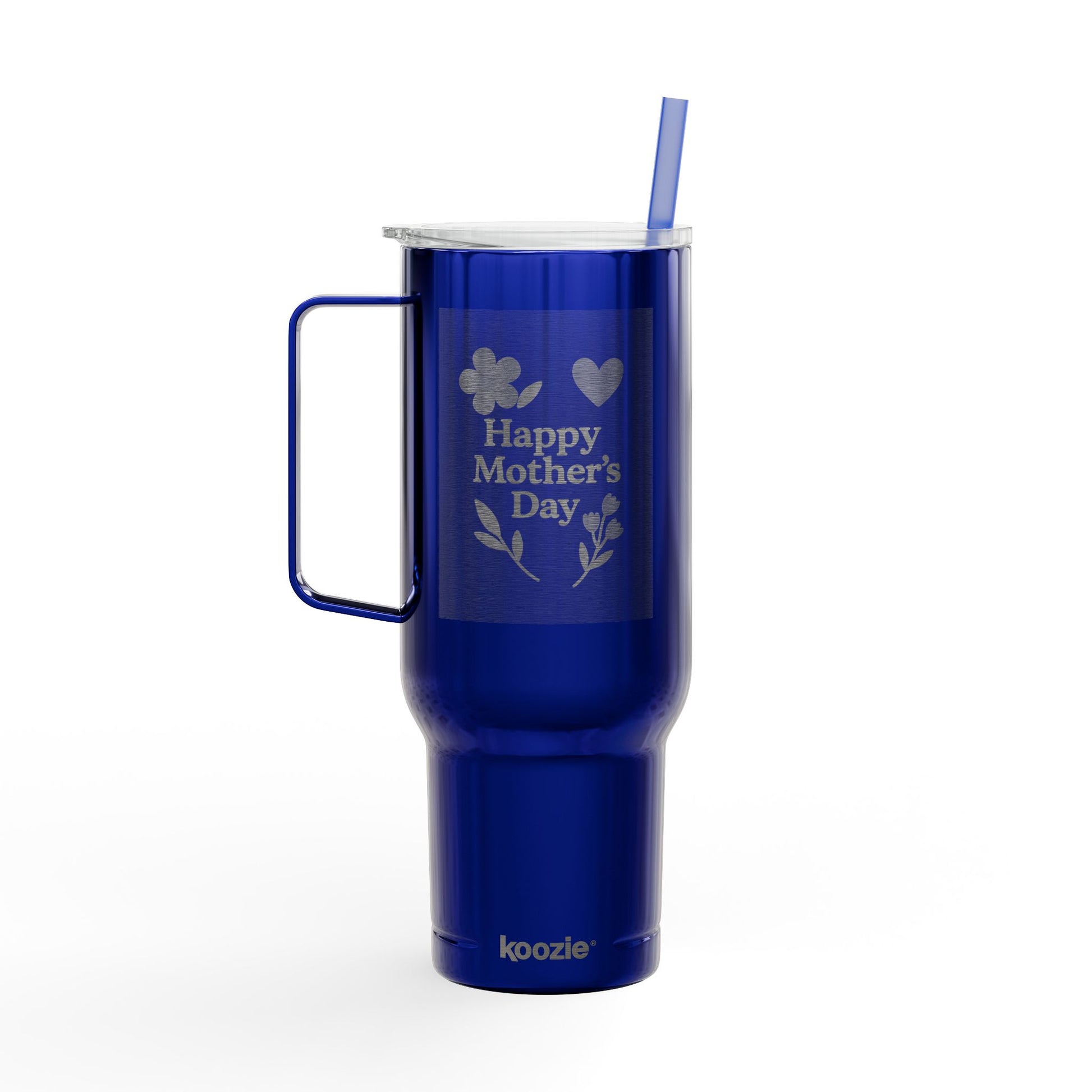 Happy Mother's Day Insulated Tumbler - 40oz with Lid & Straw