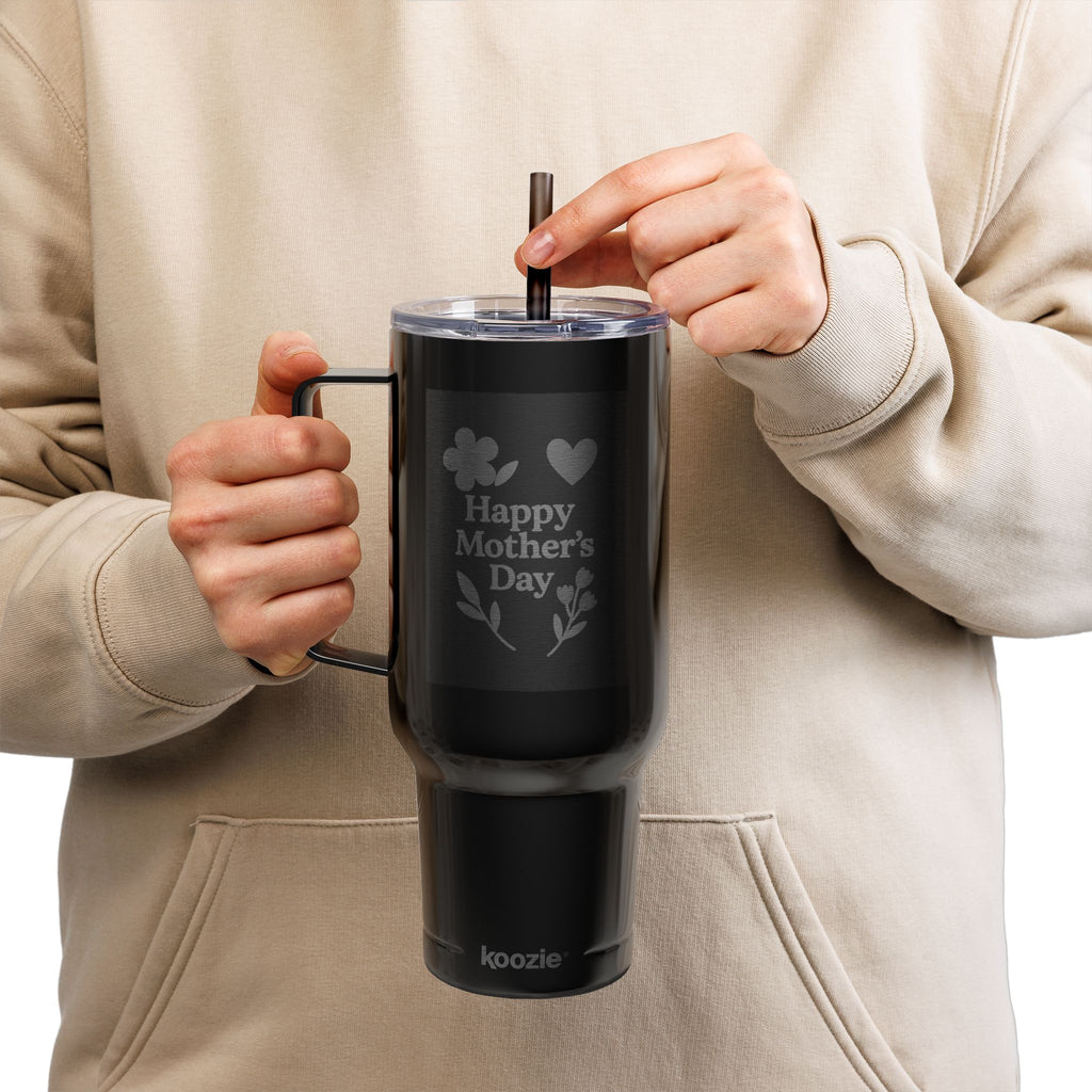 Happy Mother's Day Insulated Tumbler - 40oz with Lid & Straw