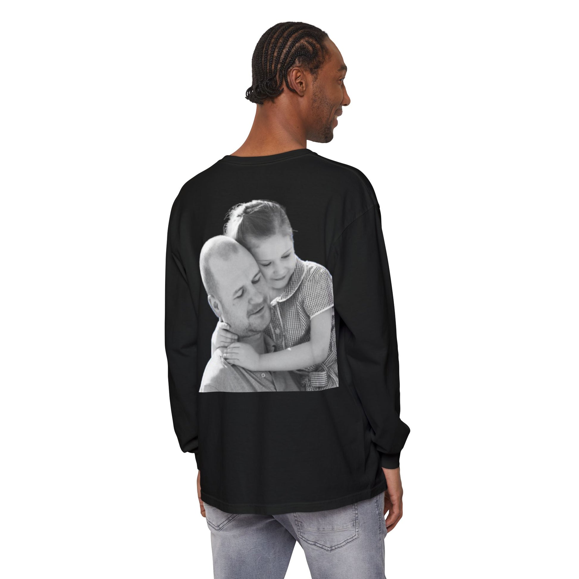 Unisex Garment-dyed Long Sleeve T-Shirt