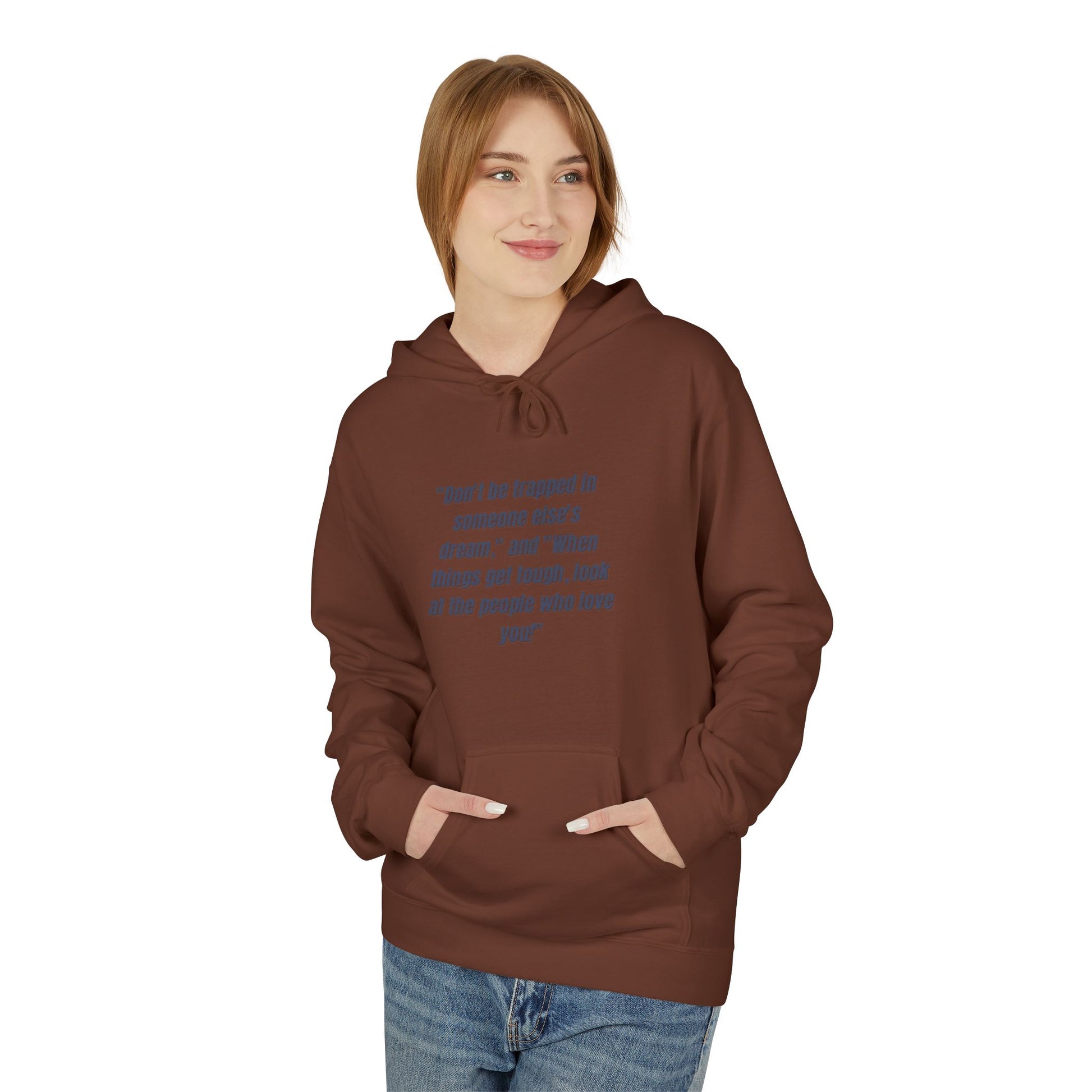 Unisex Midweight Softstyle Fleece Hoodie - Stylish Group Photo Design