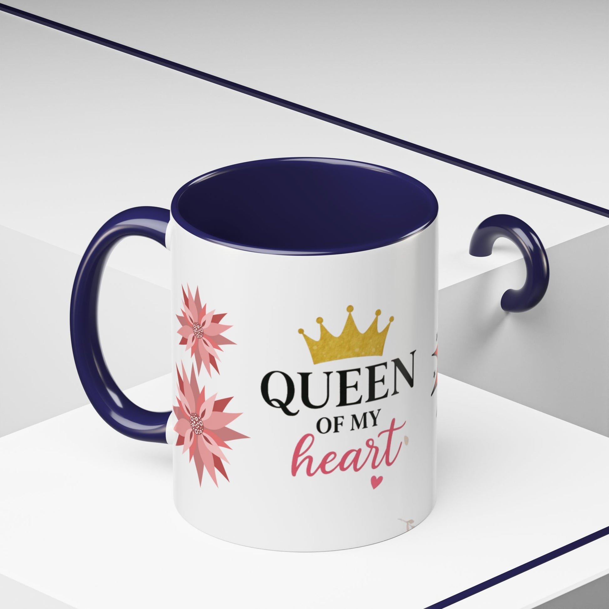 Super Mom Accent Coffee Mug - Perfect Gift for Mother's Day & Birthdays