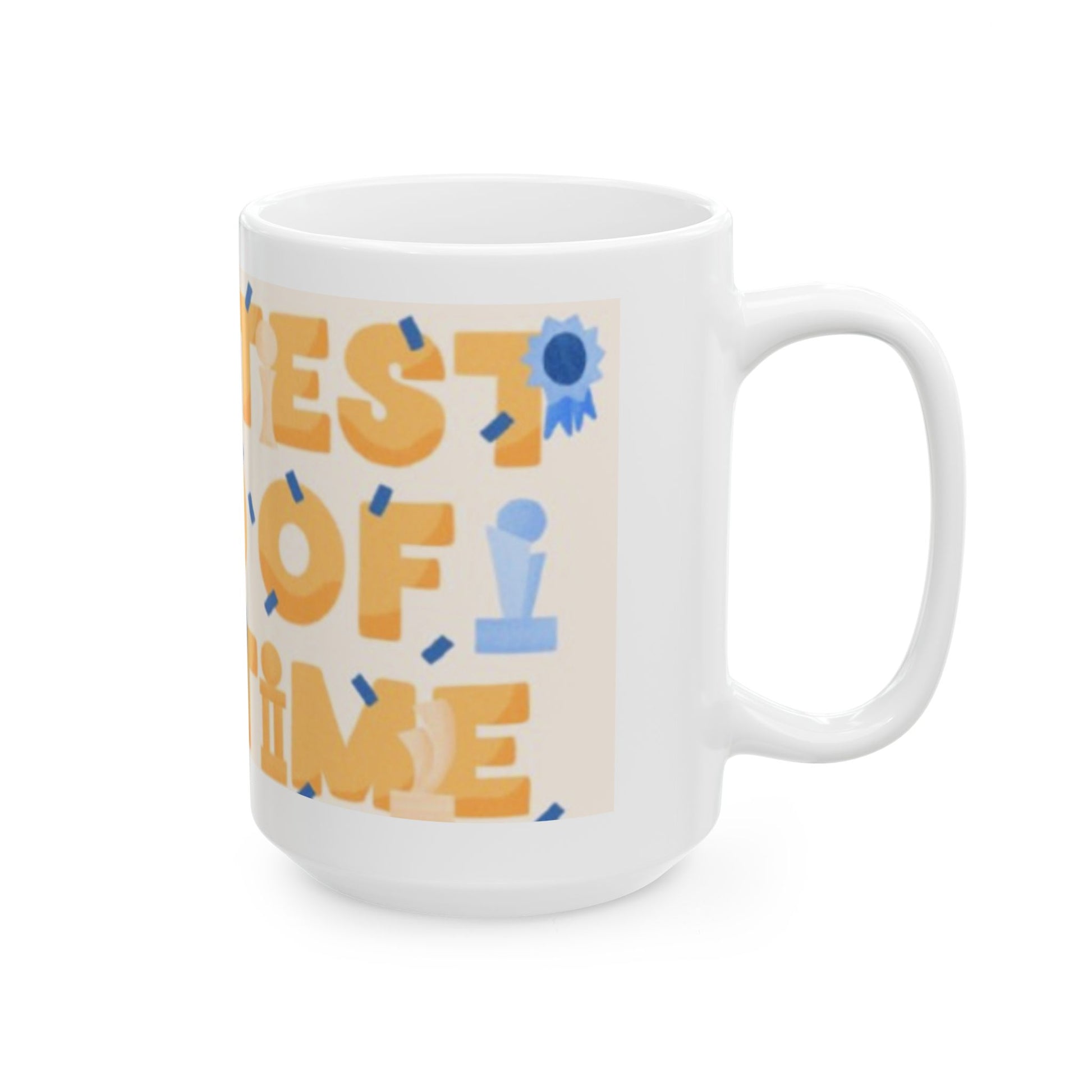 World's Greatest Dad Ceramic Mug - Perfect Gift for Father's Day, Birthdays, Coffee Lovers, Dads, Home Office Decor