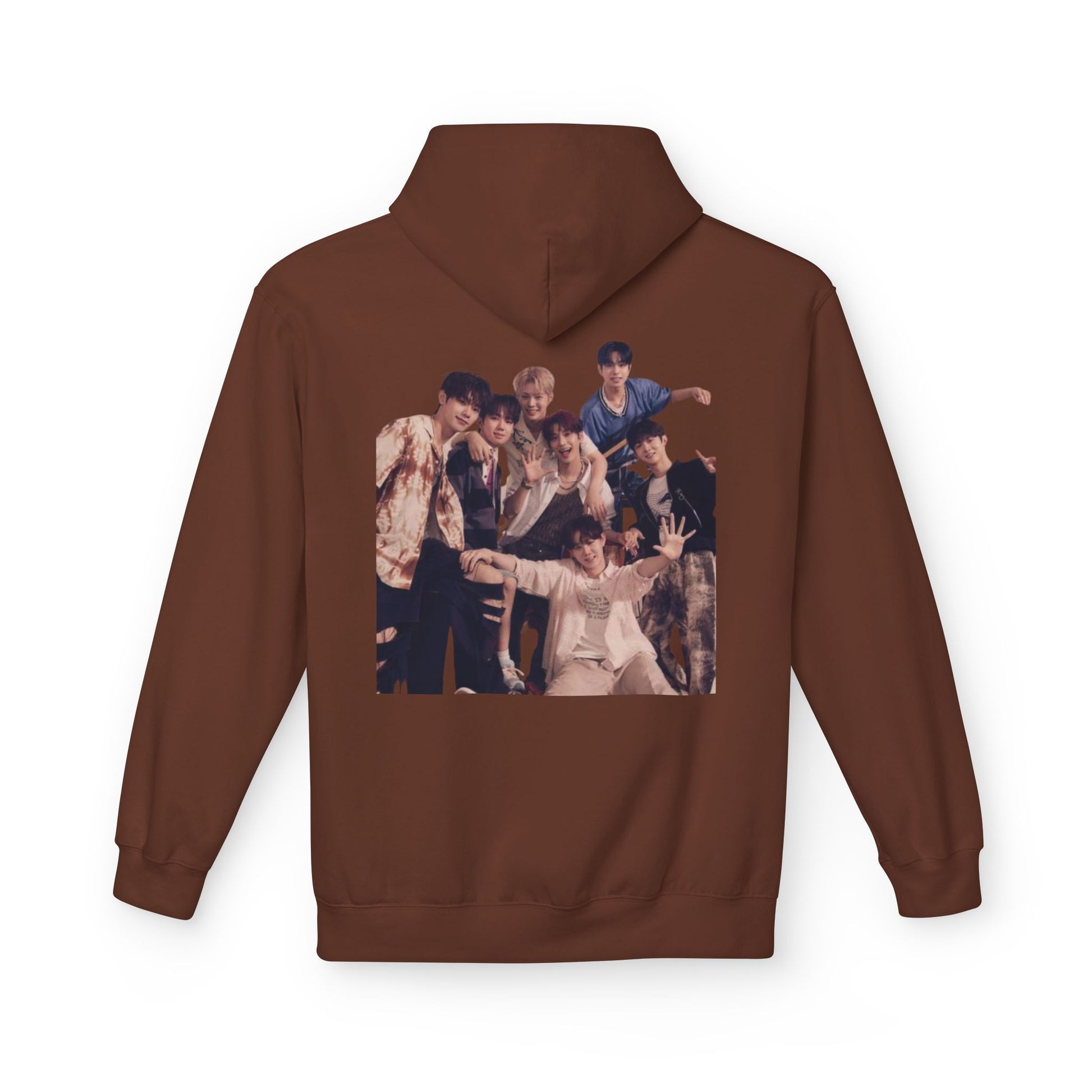 Unisex Midweight Softstyle Fleece Hoodie - Stylish Group Photo Design