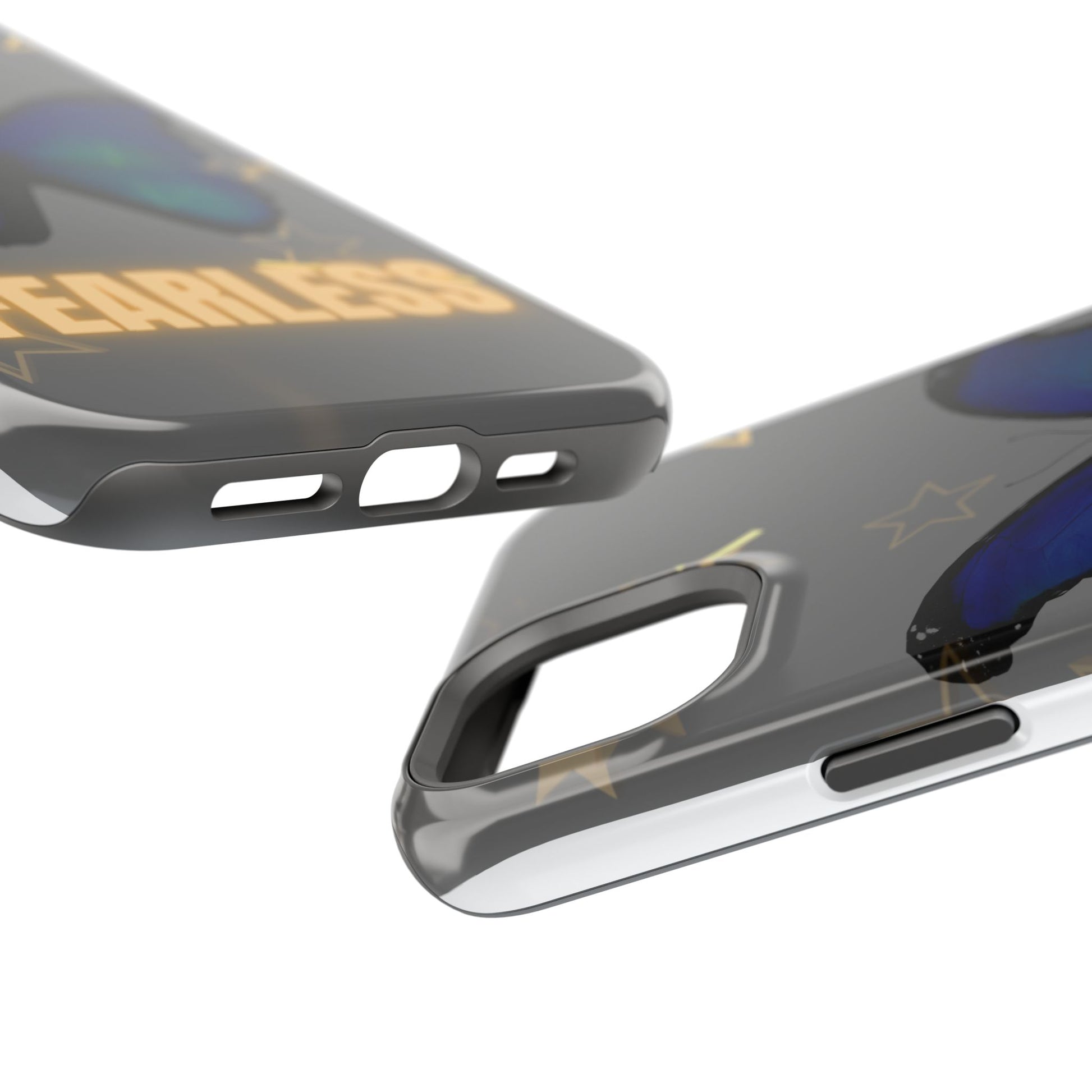 Fearless Butterfly Magnetic Phone Case - Bold and Inspirational Design