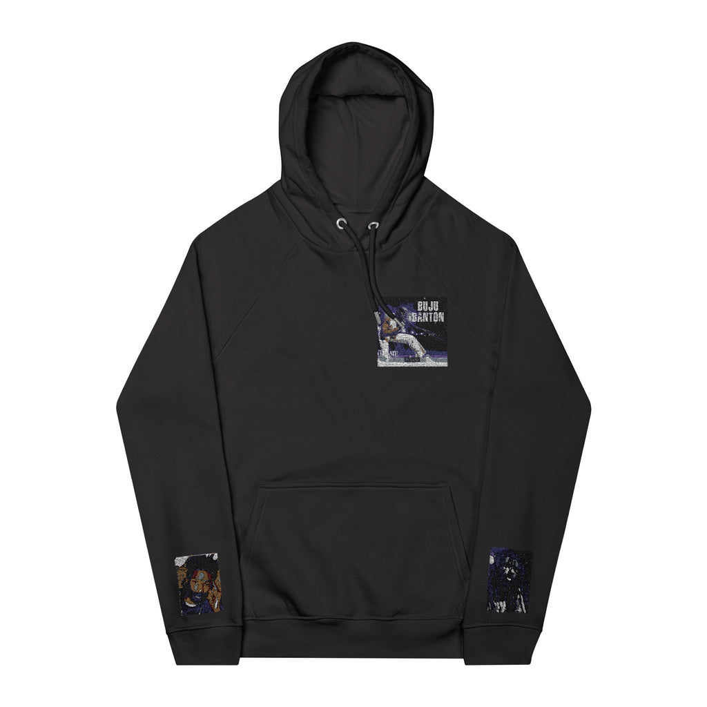 Unisex Eco Raglan Hoodie (Embroidery)