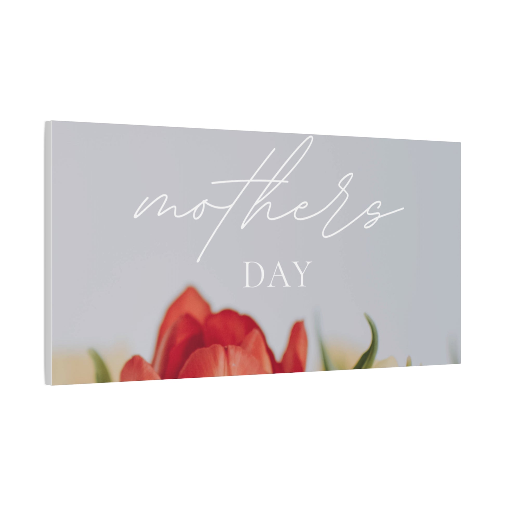 Mother's Day Matte Canvas Wall Art - Floral Design