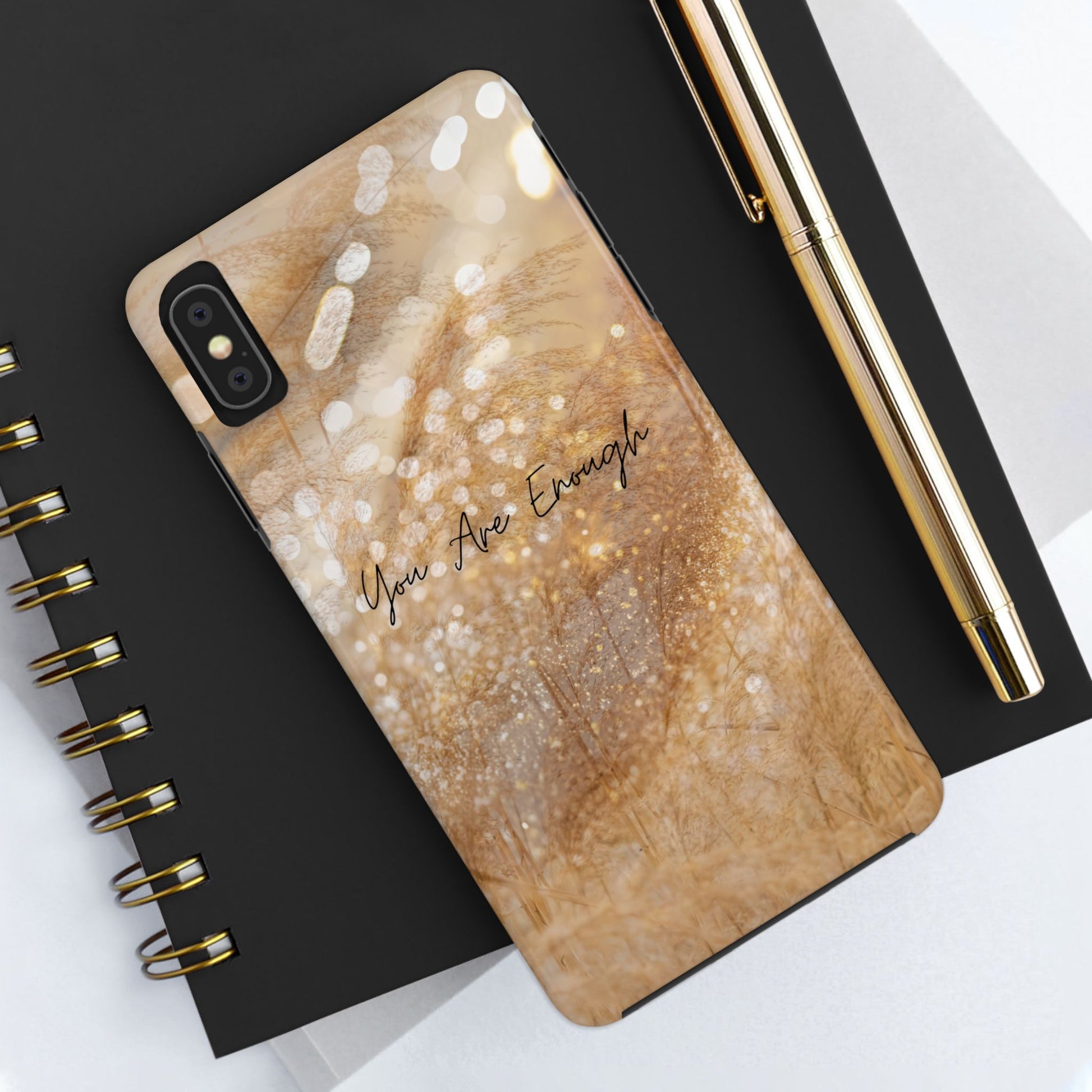 Inspirational Tough Phone Case – You Are Enough