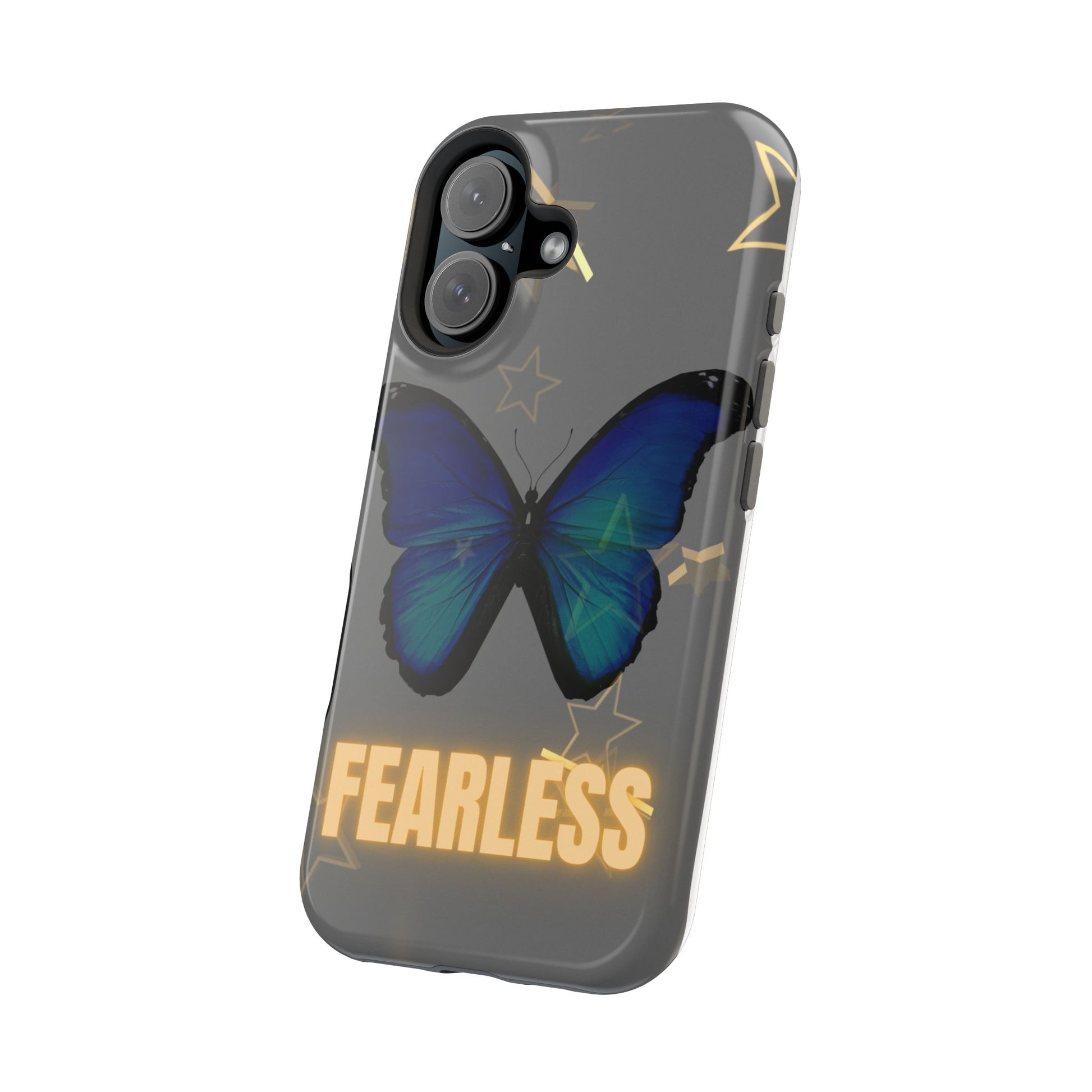 Fearless Butterfly Magnetic Phone Case - Bold and Inspirational Design