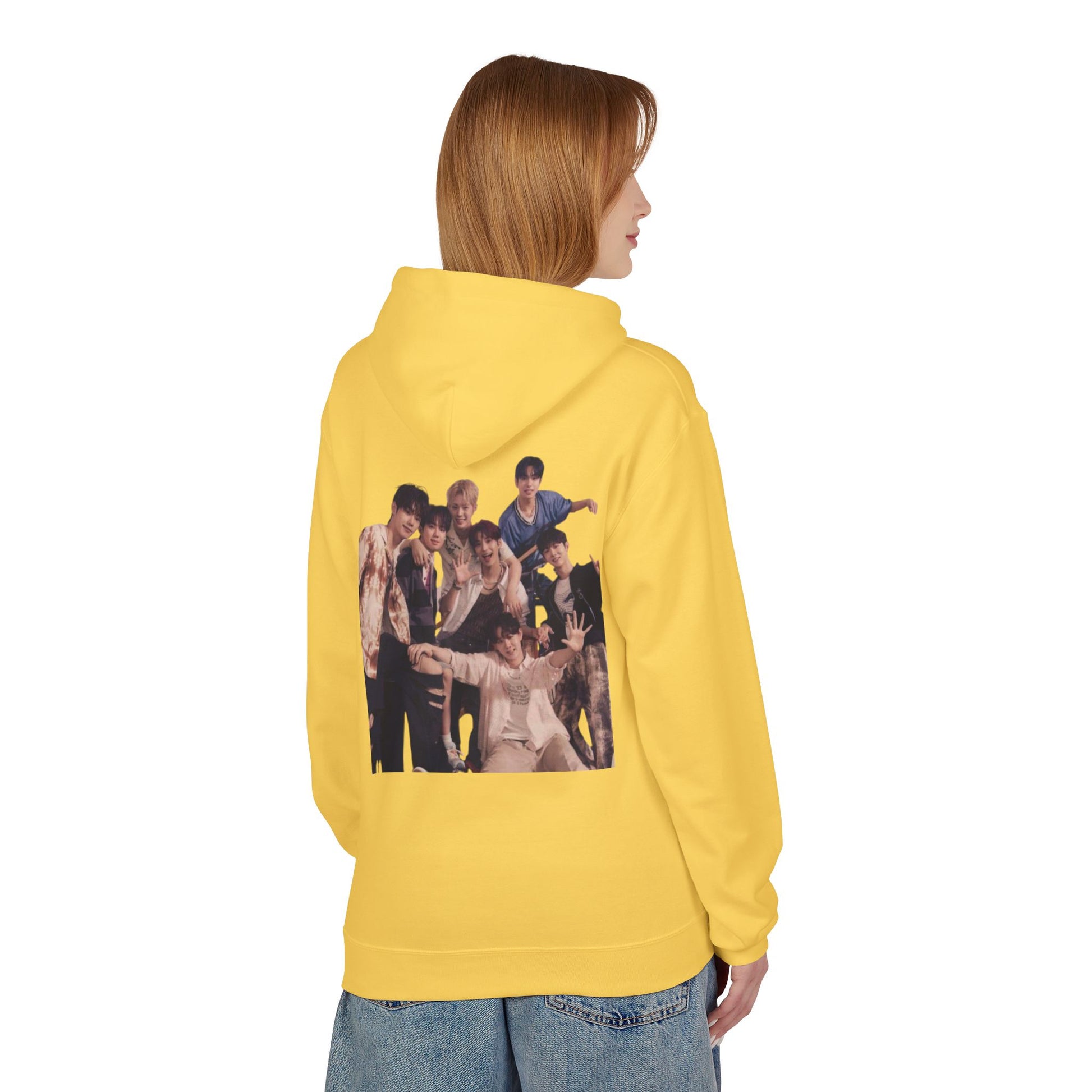 Unisex Midweight Softstyle Fleece Hoodie - Stylish Group Photo Design