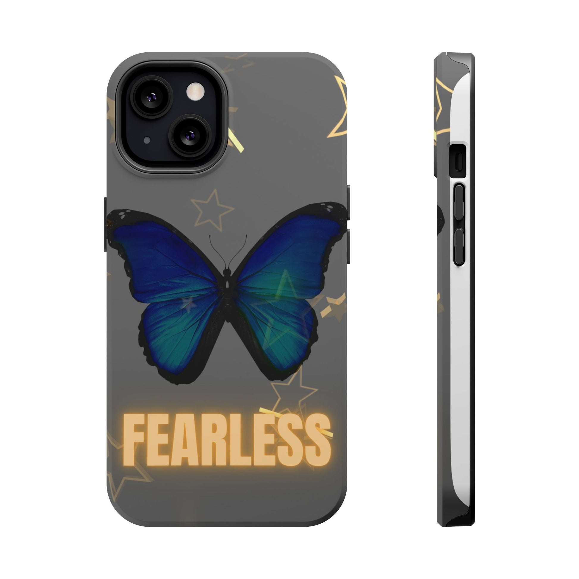Fearless Butterfly Magnetic Phone Case - Bold and Inspirational Design
