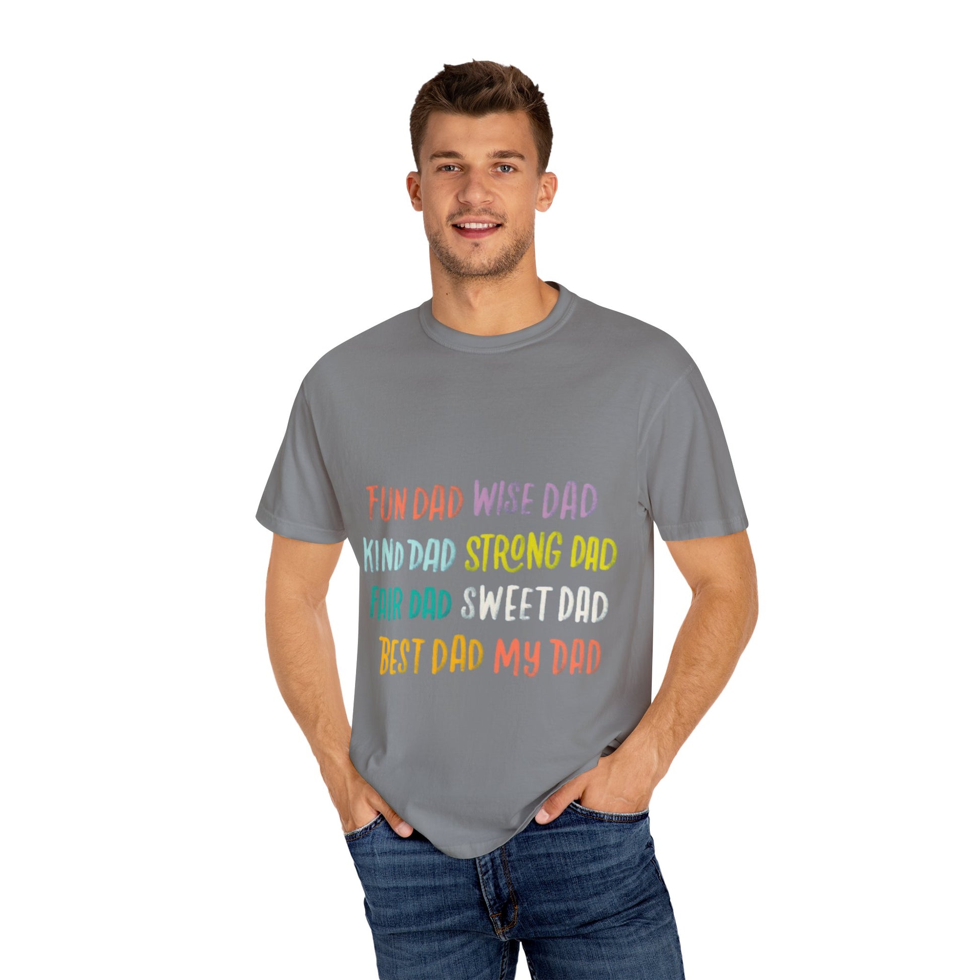 Happy Father's Day Unisex T-Shirt - Celebrating 'Fun Dad', 'Wise Dad', and More!
