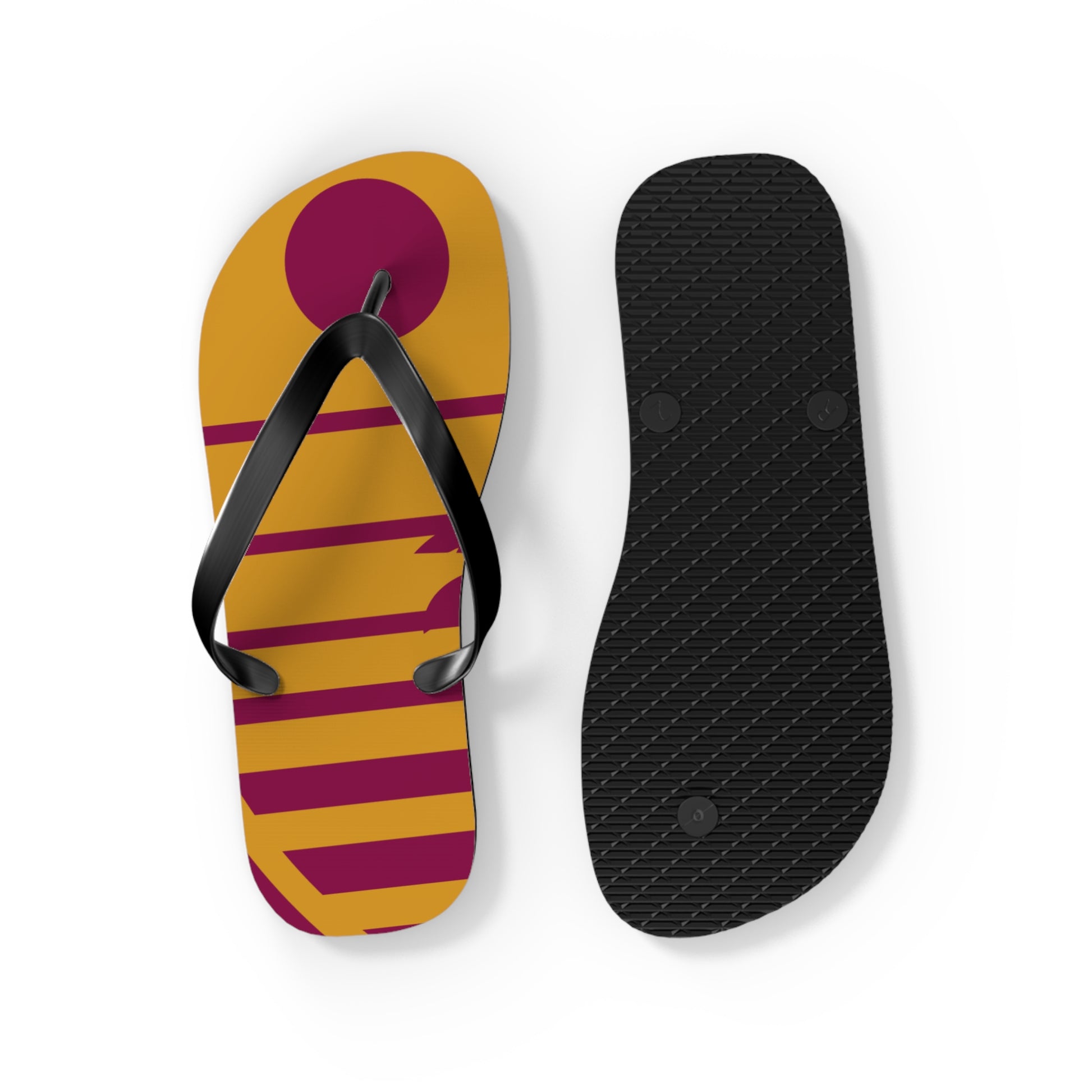 Tropical Sun Flip Flops | Vibrant Beach Sandals for Summer Fun